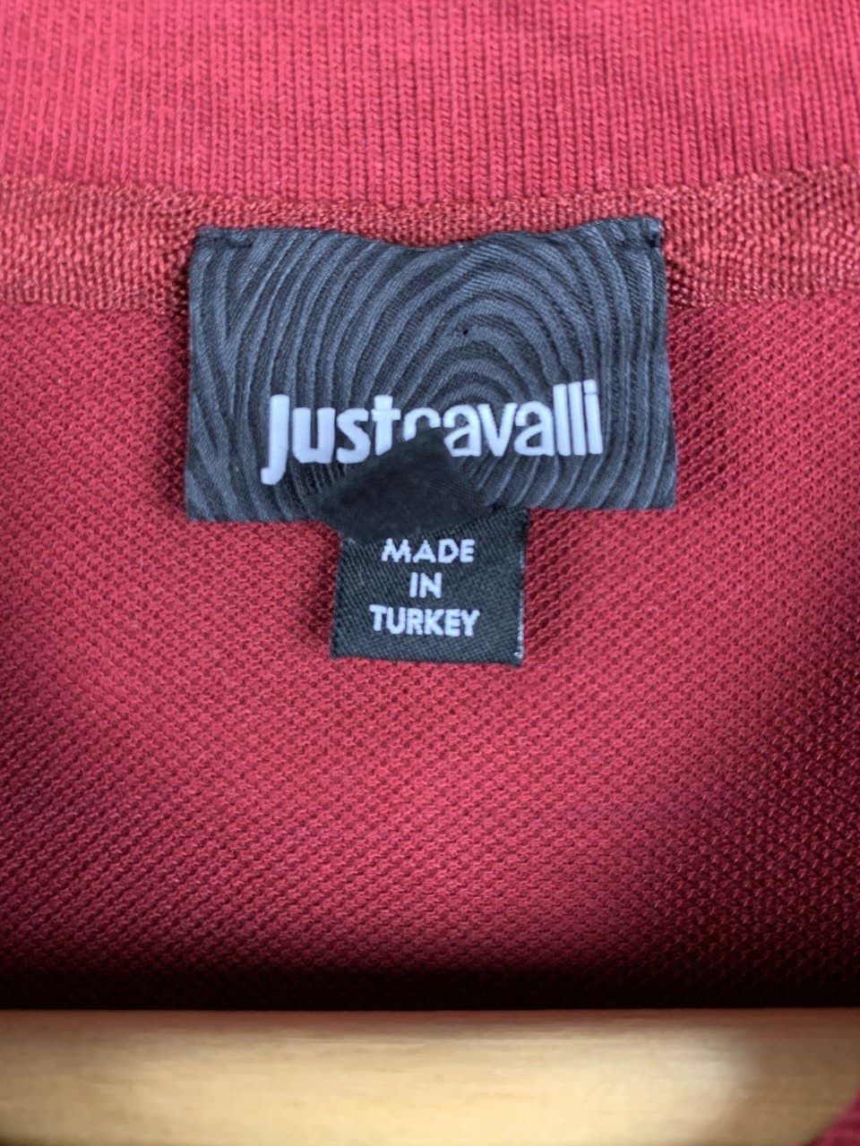 Just Cavalli Just Cavalli Cheetah Logo Basic Polo Size US L / EU 52-54 / 3 - 5 Thumbnail