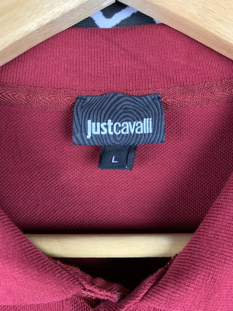 Just Cavalli Just Cavalli Cheetah Logo Basic Polo Size US L / EU 52-54 / 3 - 4 Thumbnail