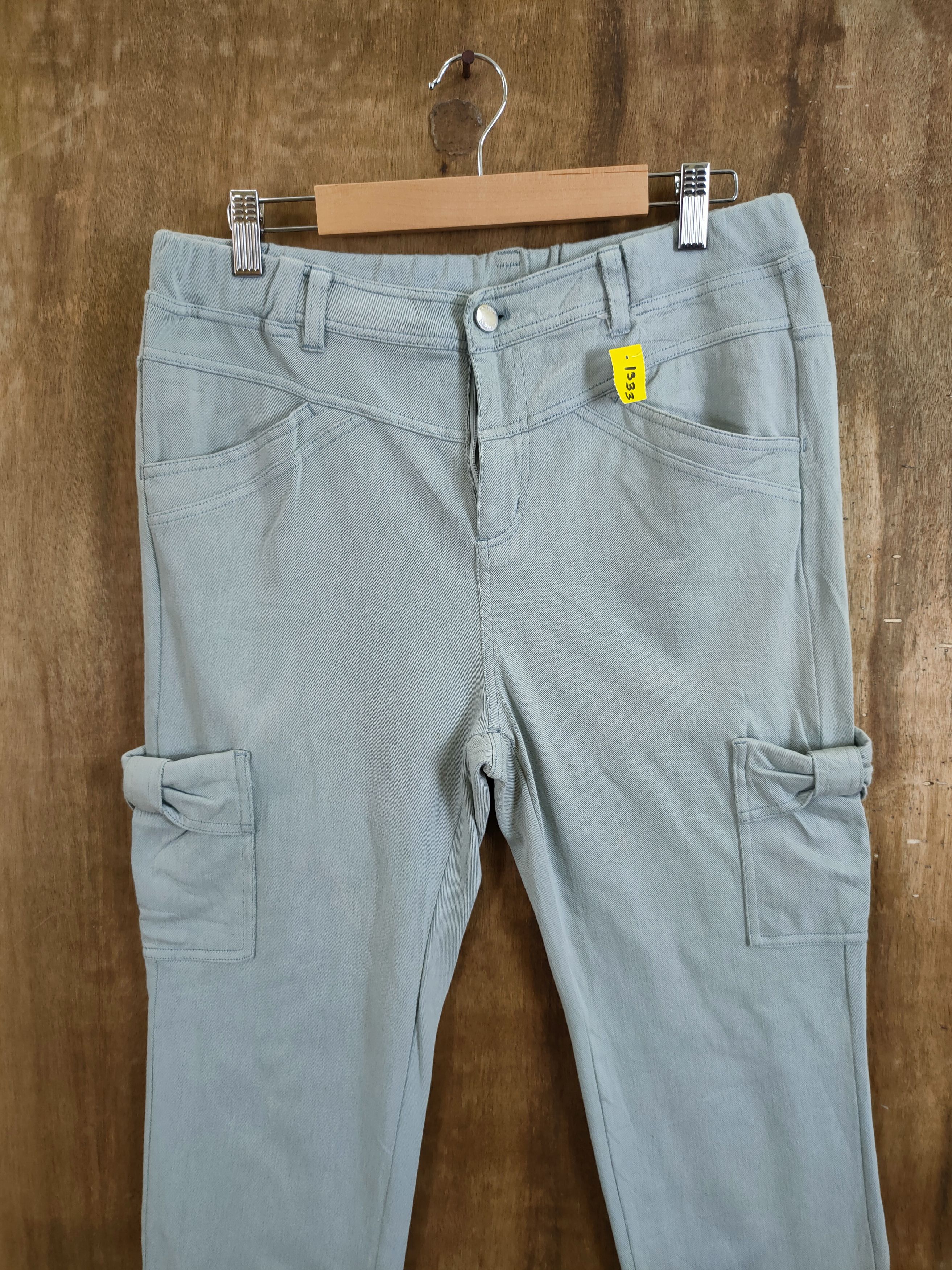 Japanese Brand DLL Masumi Satami multi pocket tactical cargo pants #1333 Size US 31 - 3 Thumbnail