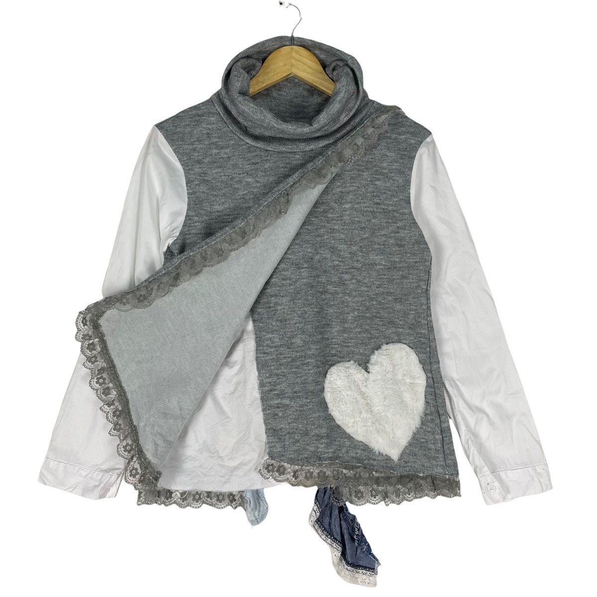 Vivienne Westwood 🔥VIVIENNE WESTWOOD Clock Glow In Dark Turtleneck Sweater Size US S / EU 44-46 / 1 - 3 Thumbnail
