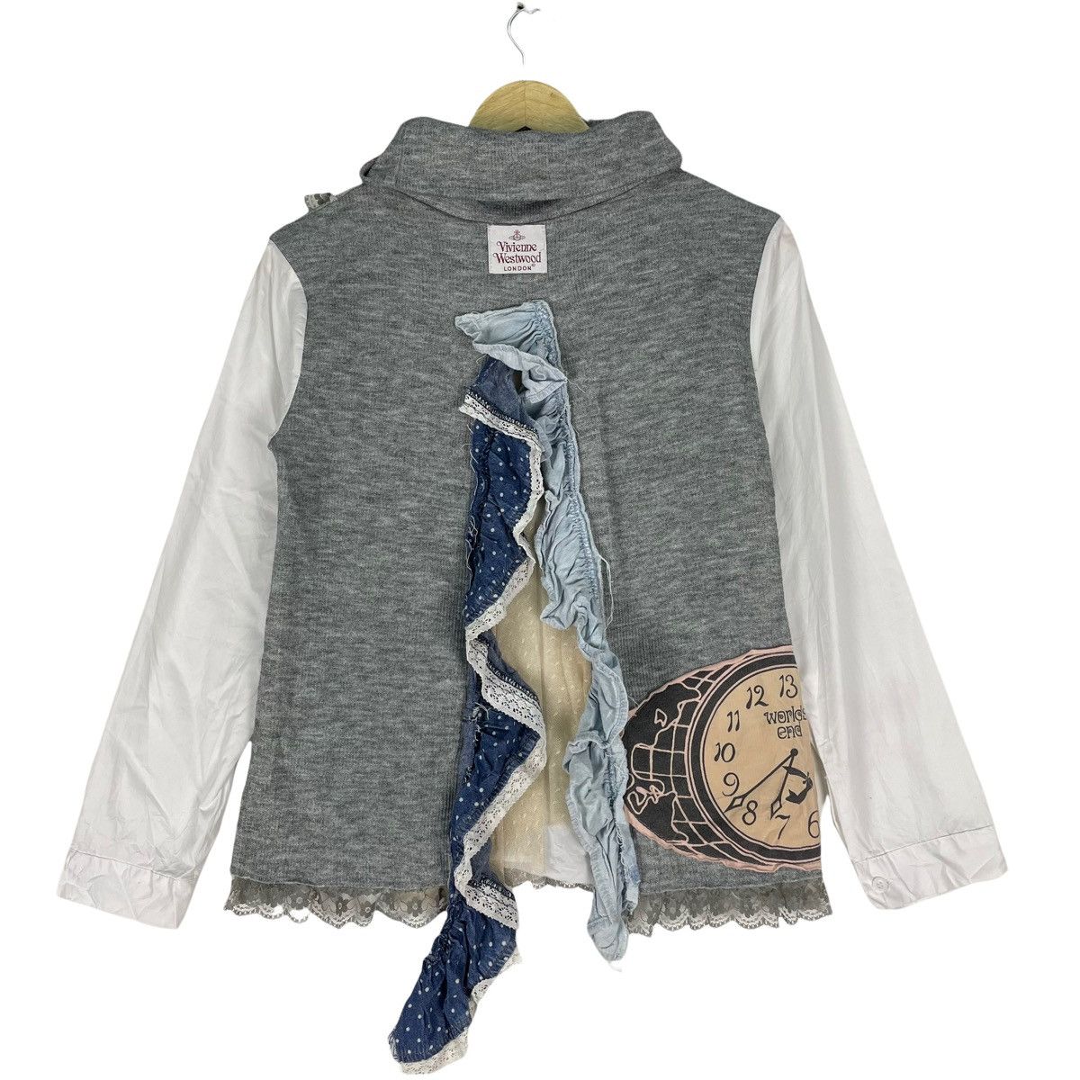 Vivienne Westwood 🔥VIVIENNE WESTWOOD Clock Glow In Dark Turtleneck Sweater Size US S / EU 44-46 / 1 - 10 Thumbnail