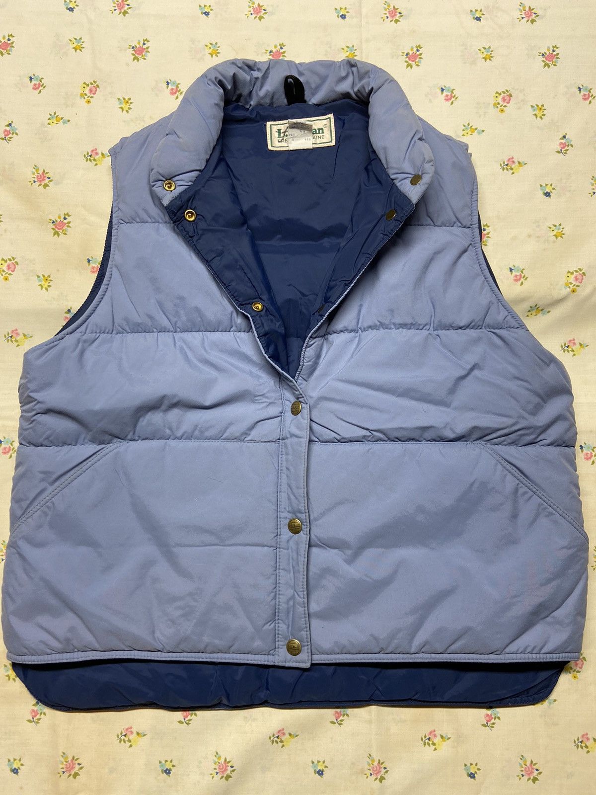 80'S LLBean Down Vest, Men's XXL Size, Vintage /eaa506487