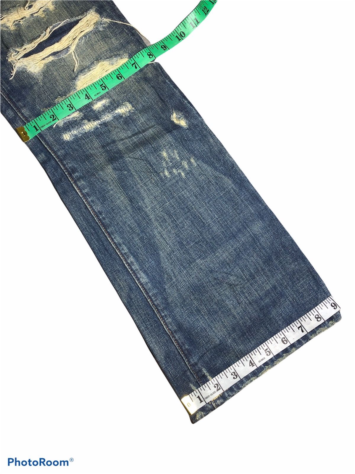 Abercrombie & Fitch FLARED⚡️⚡️RIPPED DISTRESSED DENIM Size US 30 / EU 46 - 11 Thumbnail