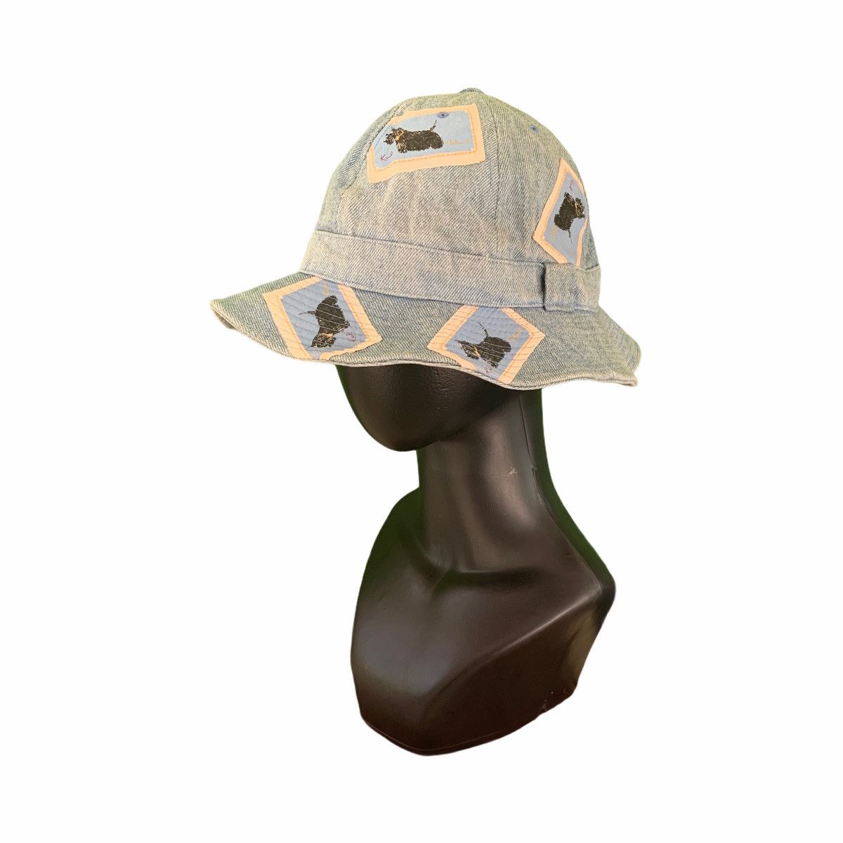 Karl Helmut Doggie Patches Bucket Hat