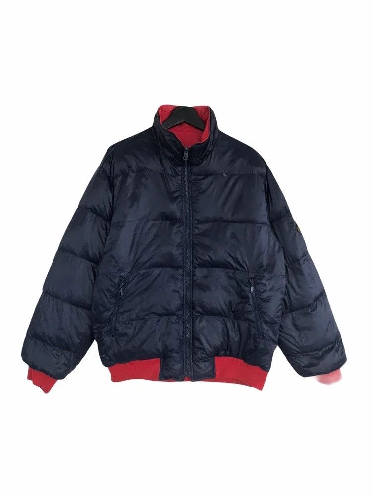 MONCLER ✖️ ASICS スキーウェア　Lady's L size Asics × Moncler Vintage Moncler Ski wear Striped Ovaralls
