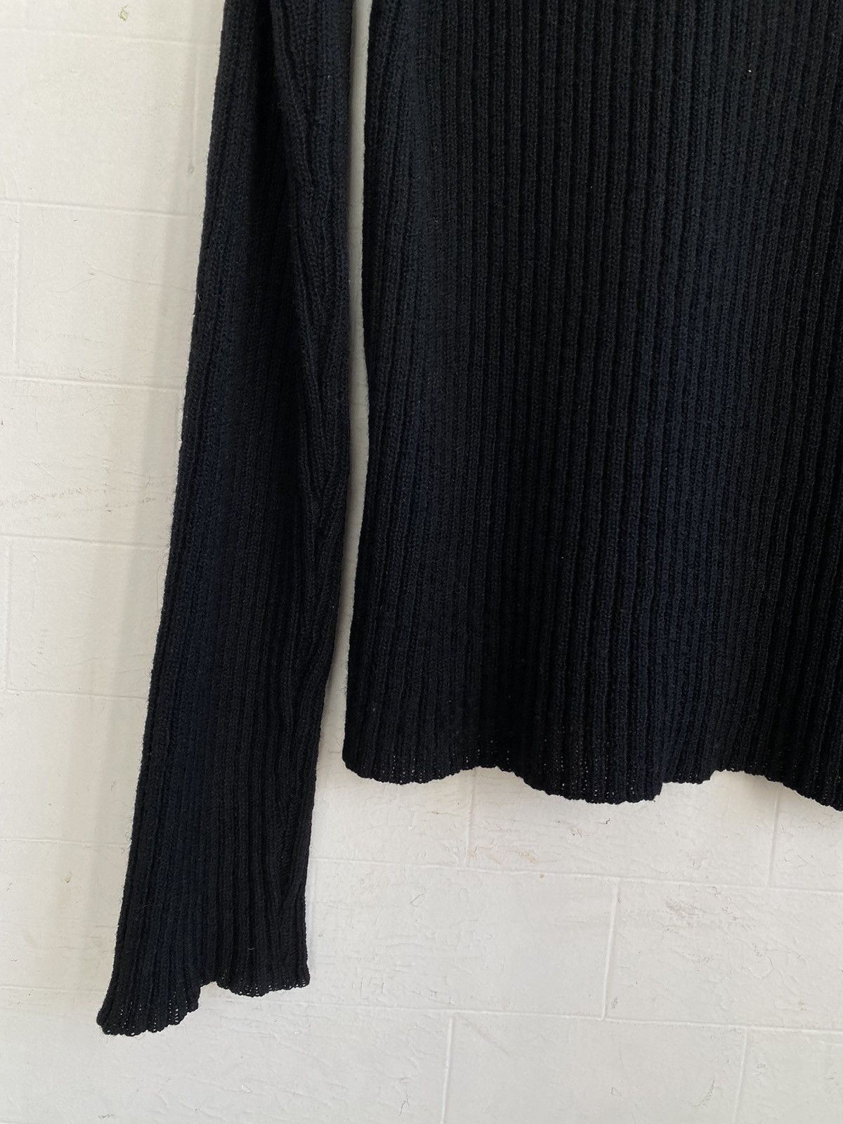 Yohji Yamamoto Wool knit - Turtleneck Size US L / EU 52-54 / 3 - 2 Thumbnail
