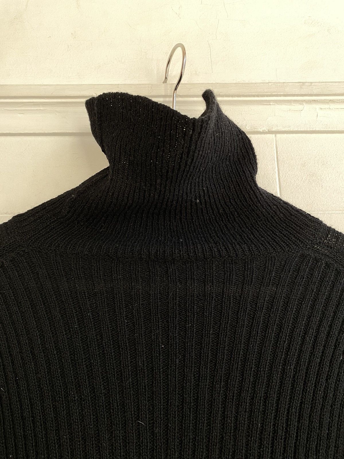 Yohji Yamamoto Wool knit - Turtleneck Size US L / EU 52-54 / 3 - 3 Thumbnail