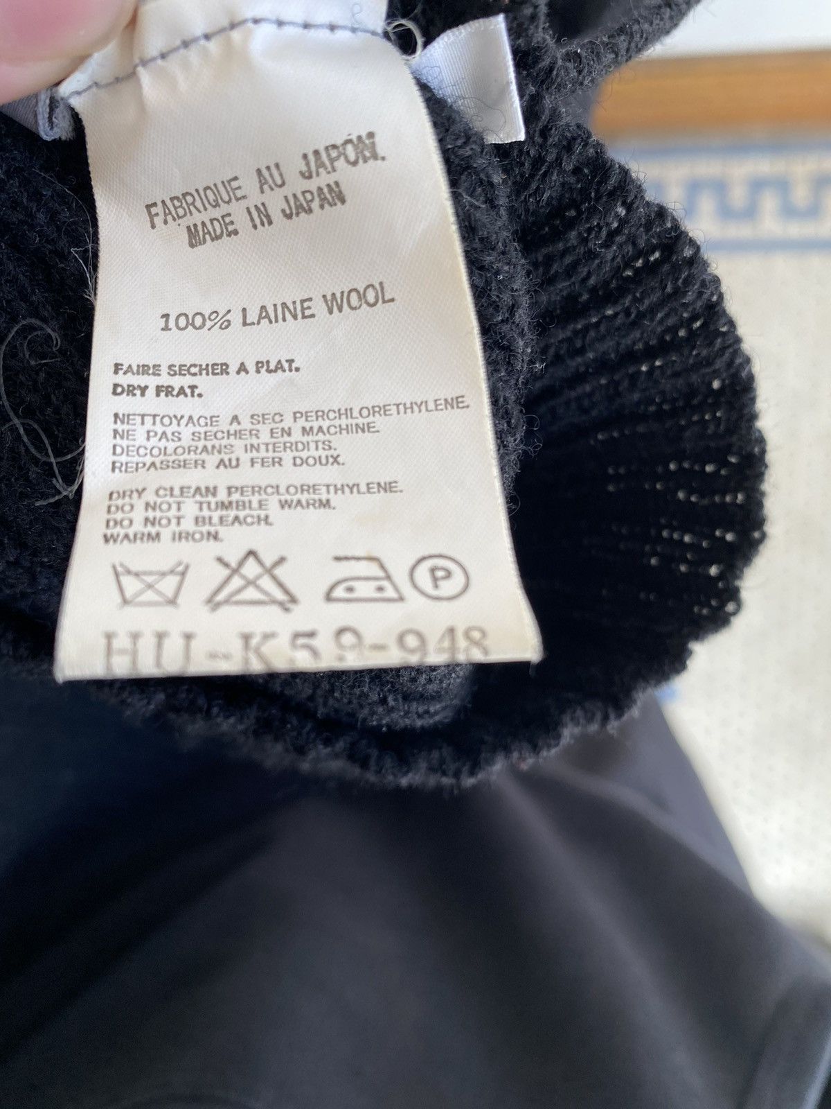 Yohji Yamamoto Wool knit - Turtleneck Size US L / EU 52-54 / 3 - 6 Thumbnail