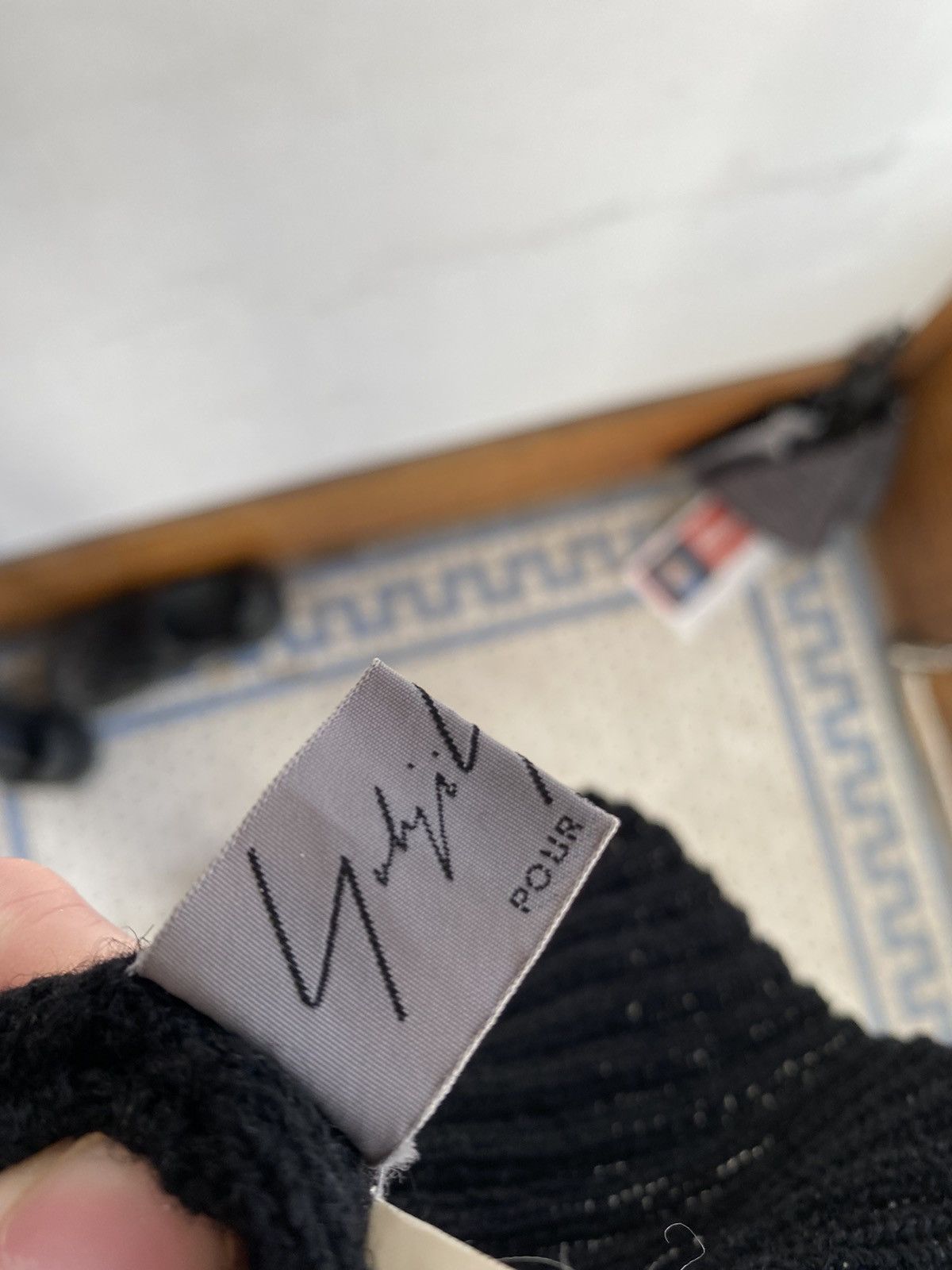 Yohji Yamamoto Wool knit - Turtleneck Size US L / EU 52-54 / 3 - 7 Thumbnail