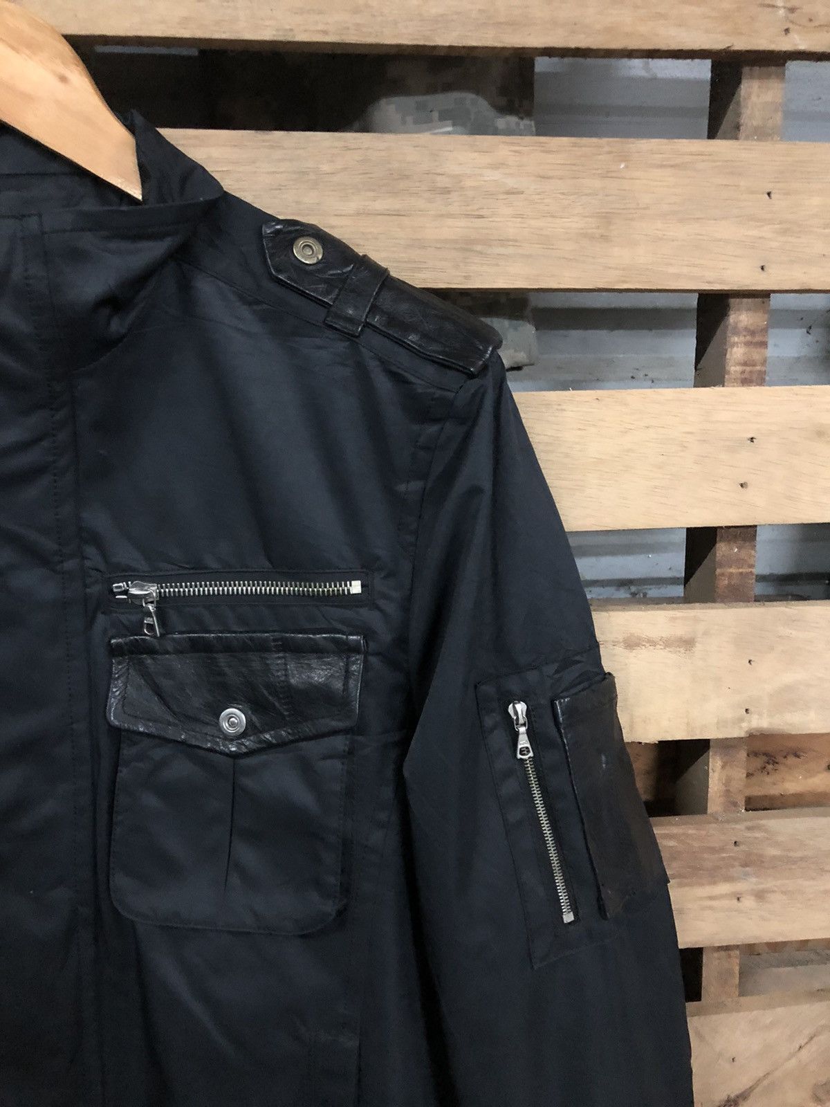 Japanese Brand Rare Design Artisan Bomber Riri Zipper Jacket Size US S / EU 44-46 / 1 - 7 Thumbnail