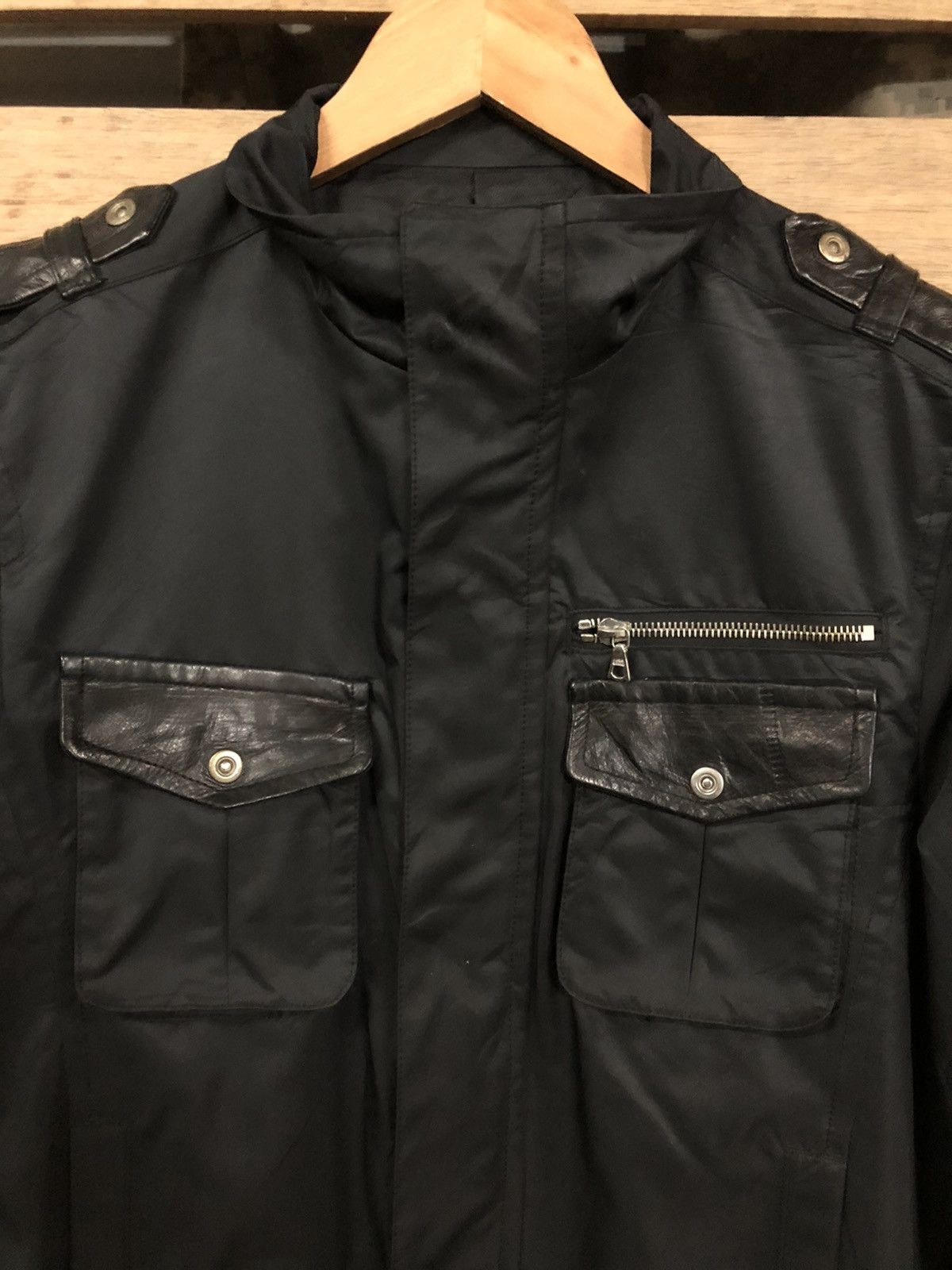 Japanese Brand Rare Design Artisan Bomber Riri Zipper Jacket Size US S / EU 44-46 / 1 - 6 Thumbnail