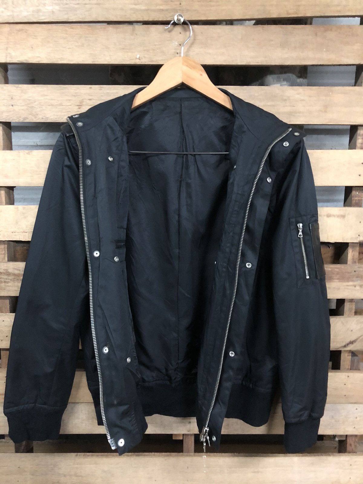 Japanese Brand Rare Design Artisan Bomber Riri Zipper Jacket Size US S / EU 44-46 / 1 - 3 Thumbnail
