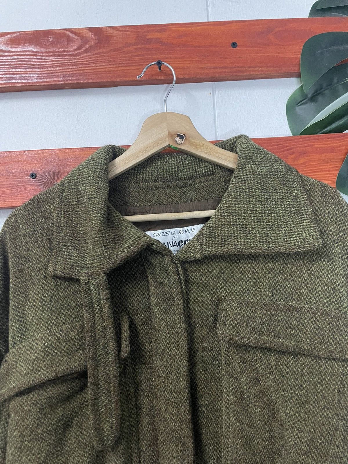 Designer × Vintage Vintage 80s Italy Designer Graziella Ronchi per Donnaerre Size US M / EU 48-50 / 2 - 5 Thumbnail