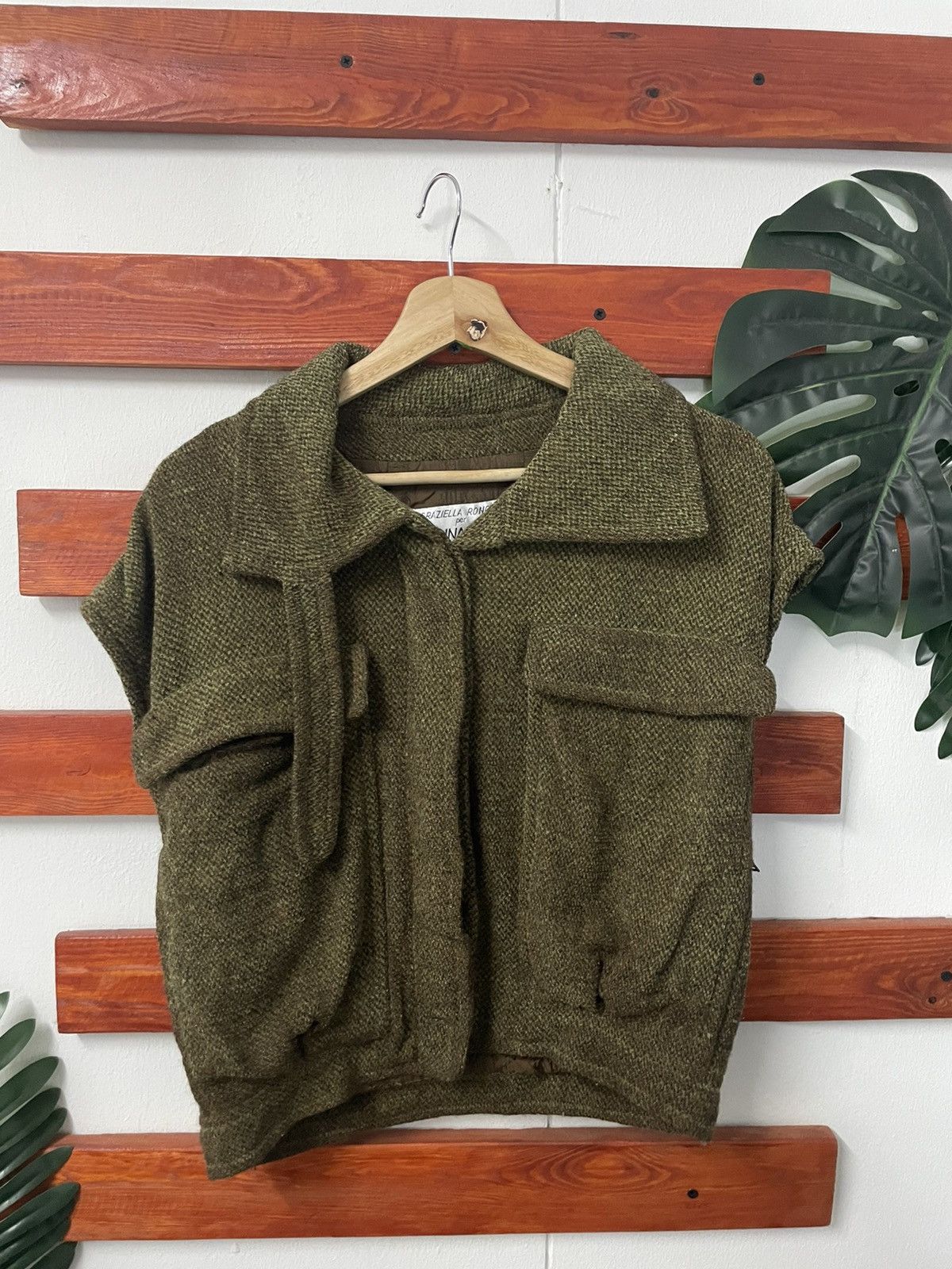 Designer × Vintage Vintage 80s Italy Designer Graziella Ronchi per Donnaerre Size US M / EU 48-50 / 2 - 3 Thumbnail