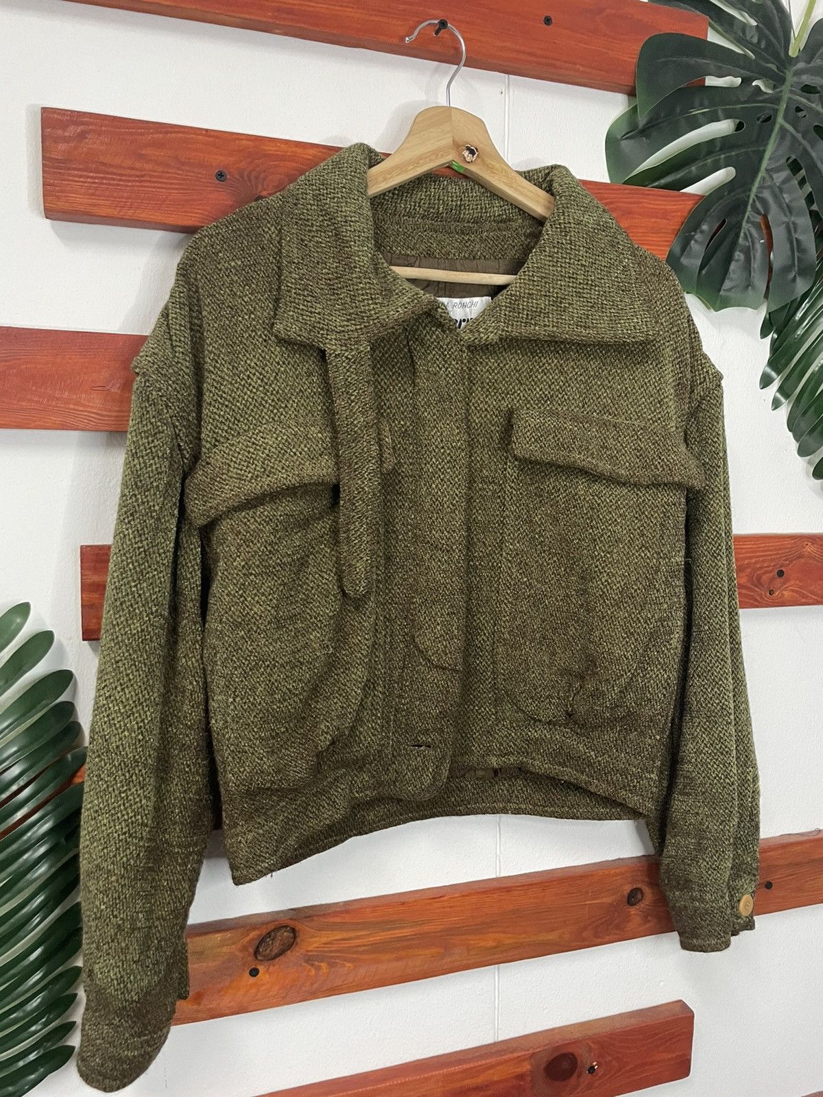 Designer × Vintage Vintage 80s Italy Designer Graziella Ronchi per Donnaerre Size US M / EU 48-50 / 2 - 4 Thumbnail