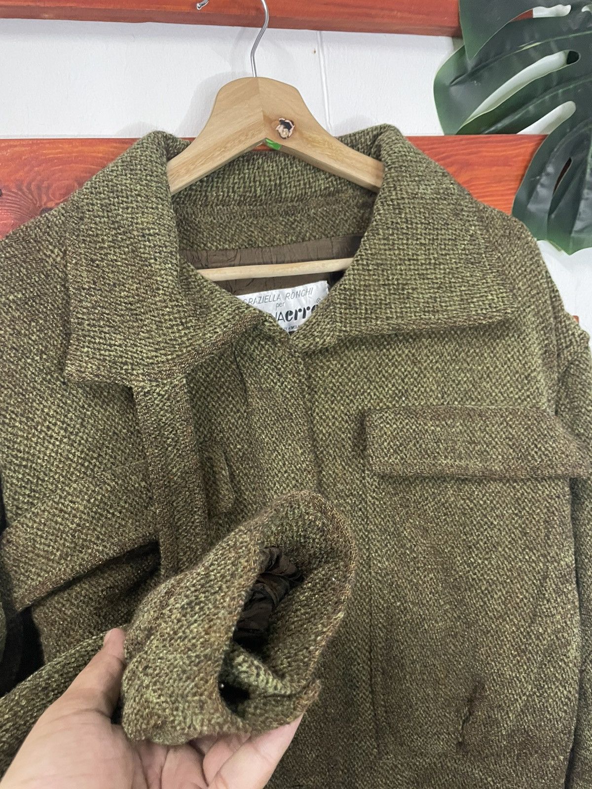 Designer × Vintage Vintage 80s Italy Designer Graziella Ronchi per Donnaerre Size US M / EU 48-50 / 2 - 7 Thumbnail