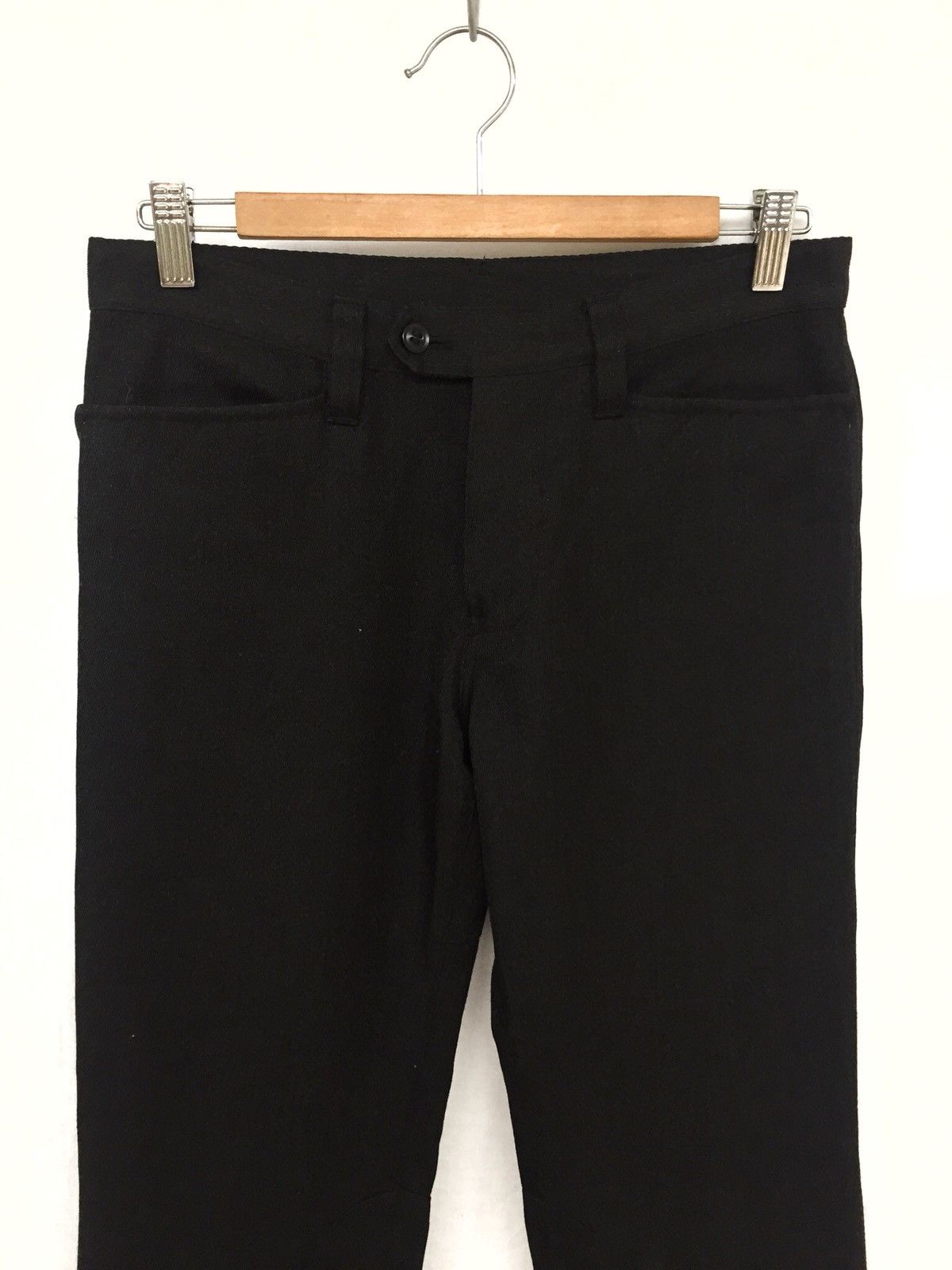 JUN MEN JunMen 🇯🇵 Black Slim Fit Khakis Trousers Pants Size US 30 / EU 46 - 2 Thumbnail