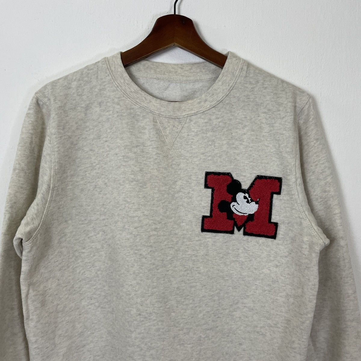Cartoon Network × Mickey Mouse Vintage Mickey Mouse Spell Out Big Logo Sweatshirt Size US M / EU 48-50 / 2 - 4 Thumbnail