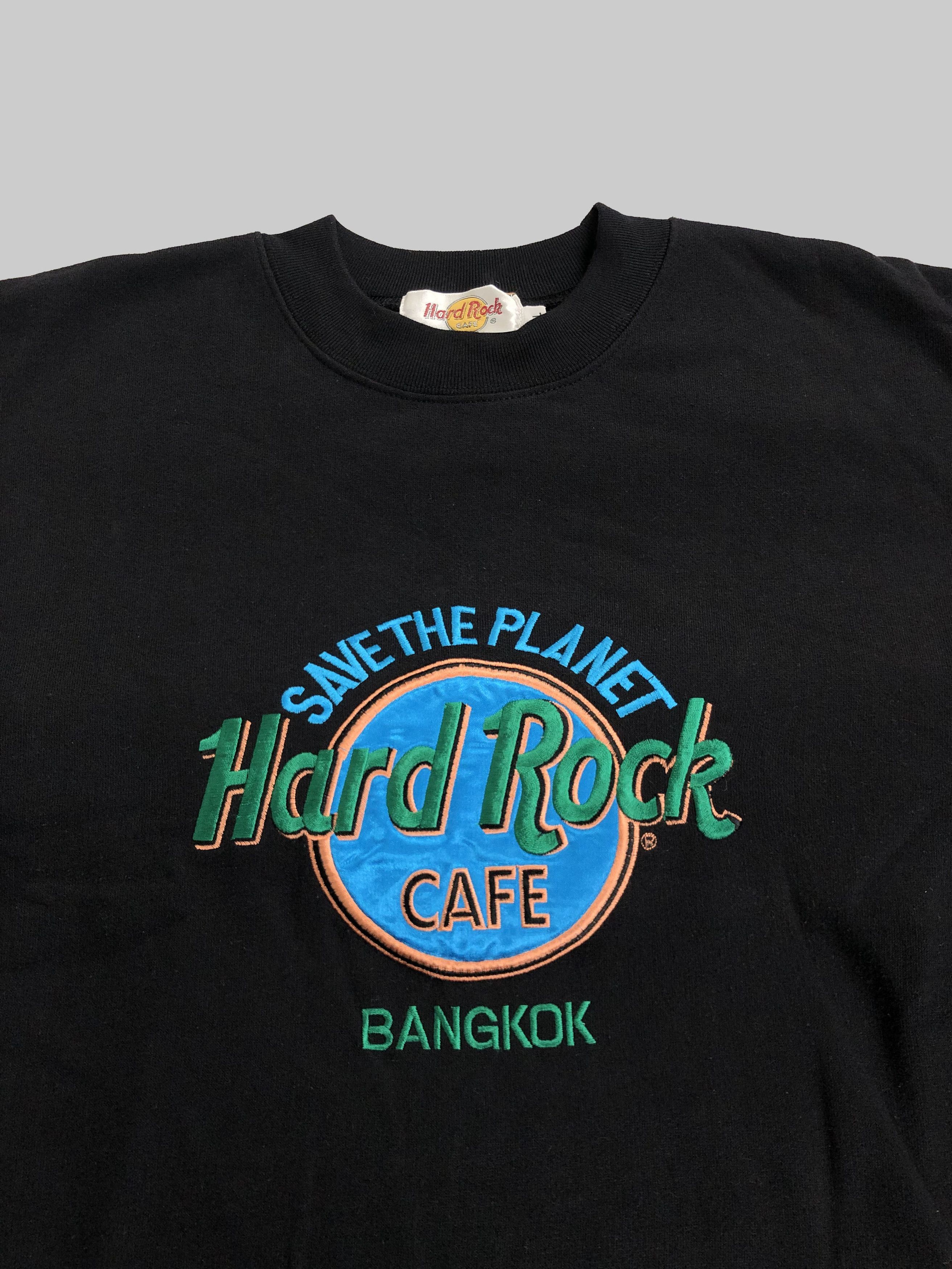 Vintage 90s Hard Rock Cafe Bangkok sweatshirts