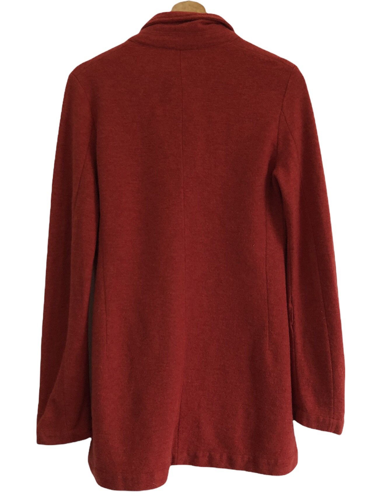 45rpm × Japanese Brand × Vintage Vintage 45rpm Rare Red Wool Long Coat Size US S / EU 44-46 / 1 - 4 Thumbnail