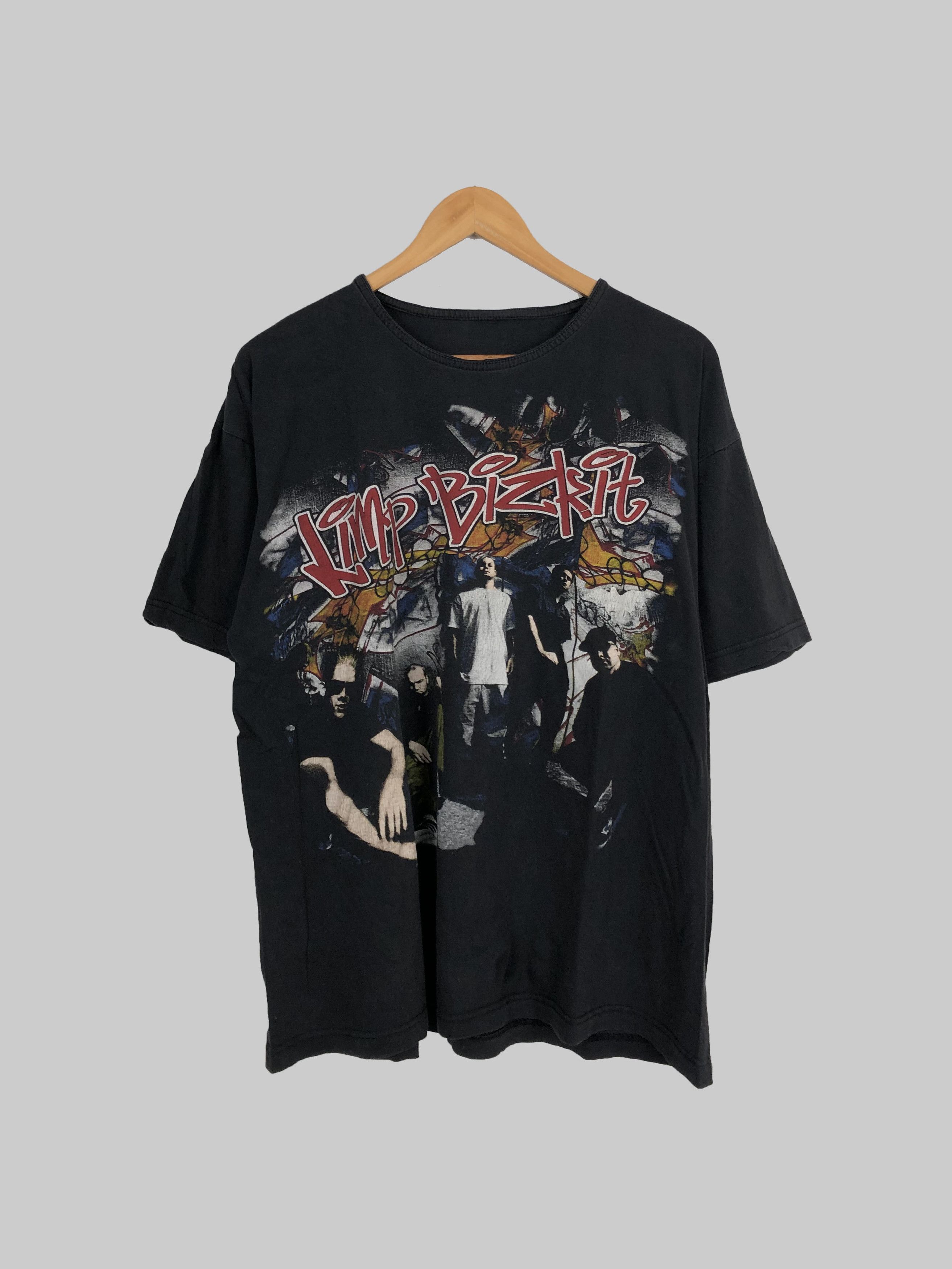 Band Tees Vintage 00s Limp Bizkit (Linkin Park Rage Against Machine) Size US L / EU 52-54 / 3 - 1 Thumbnail