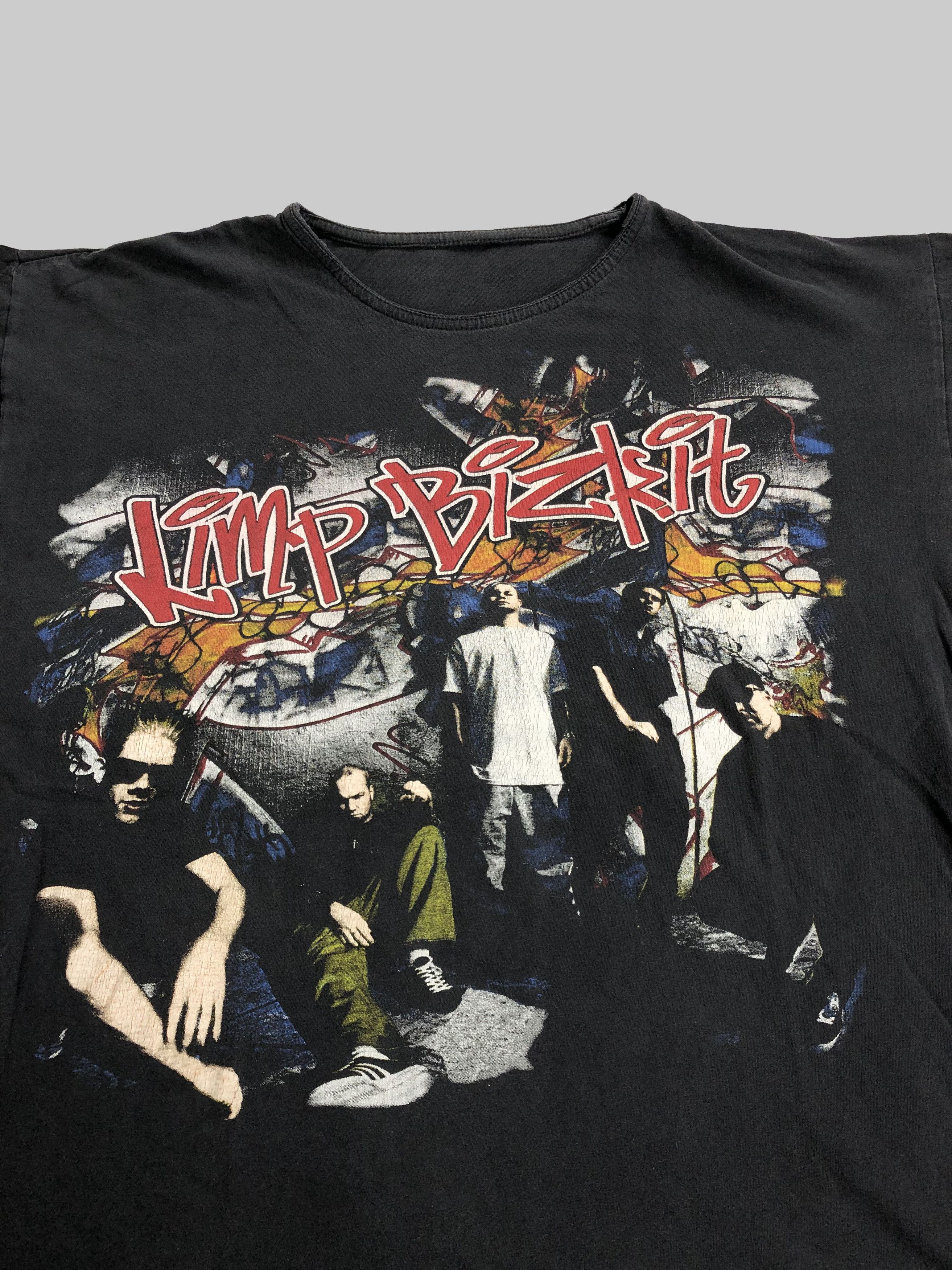 Band Tees Vintage 00s Limp Bizkit (Linkin Park Rage Against Machine) Size US L / EU 52-54 / 3 - 3 Thumbnail