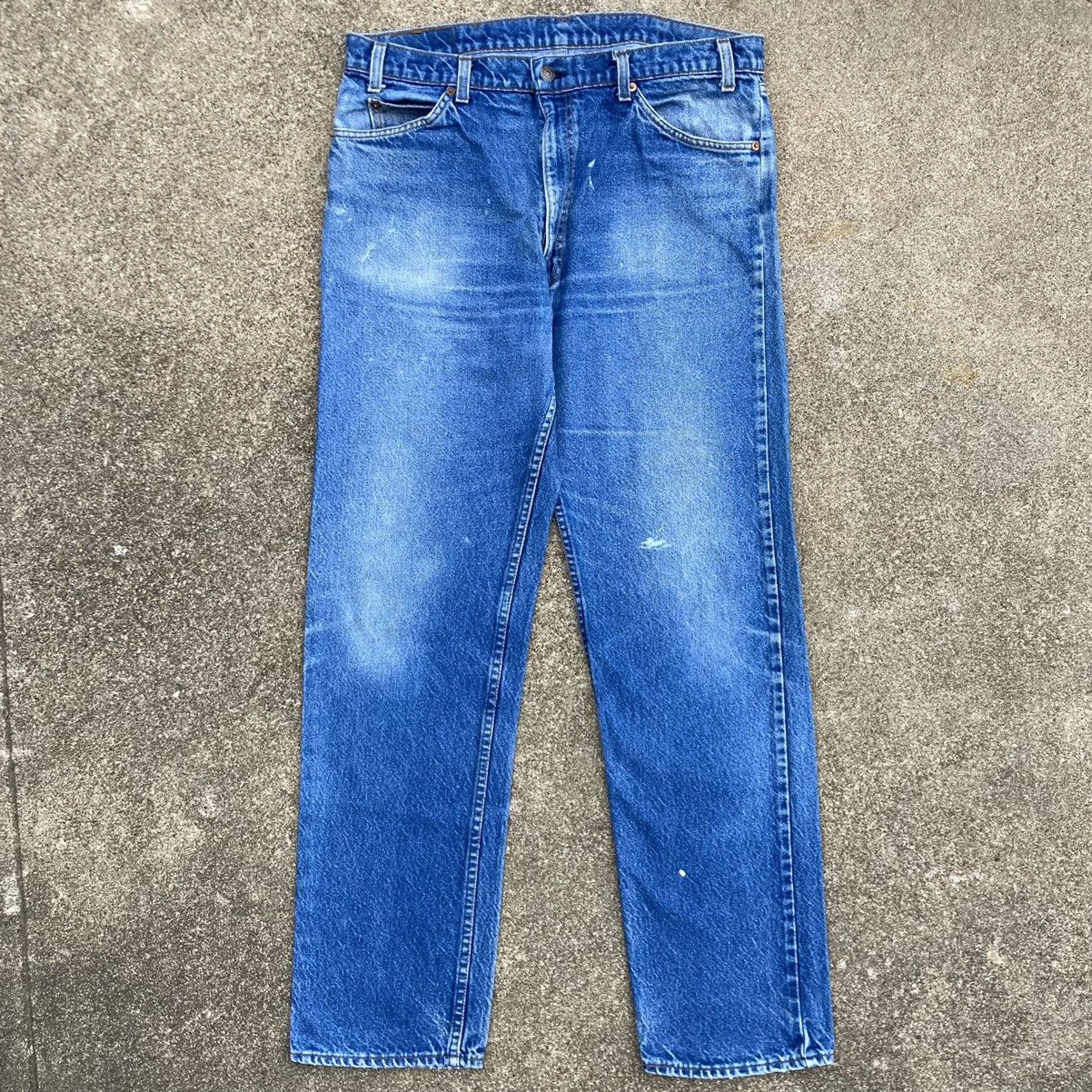 Vintage Vintage Levis 505 Orange Tab Denim Jeans | Grailed