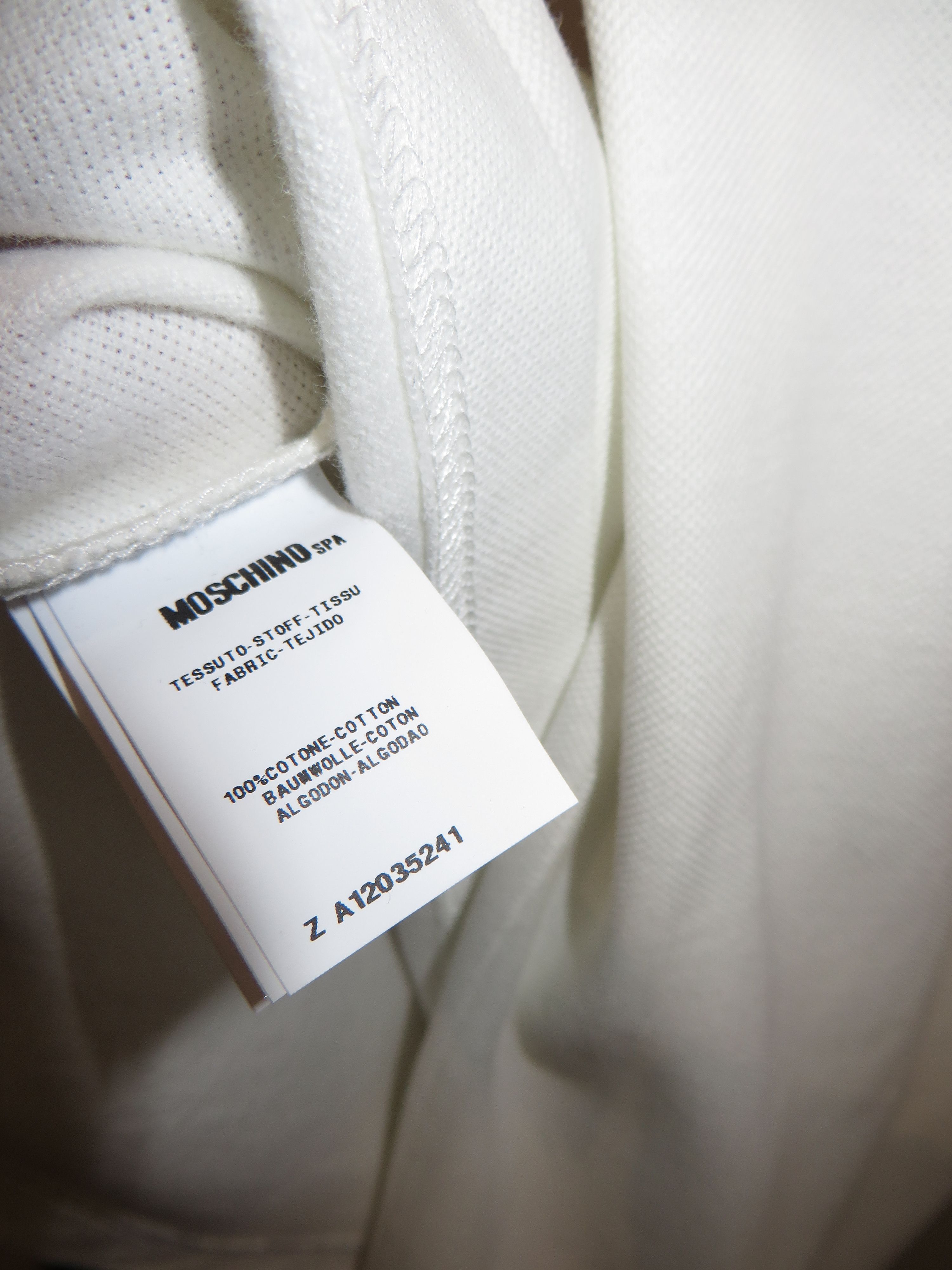 Moschino Teddy bear polo Size US XXL / EU 58 / 5 - 10 Thumbnail