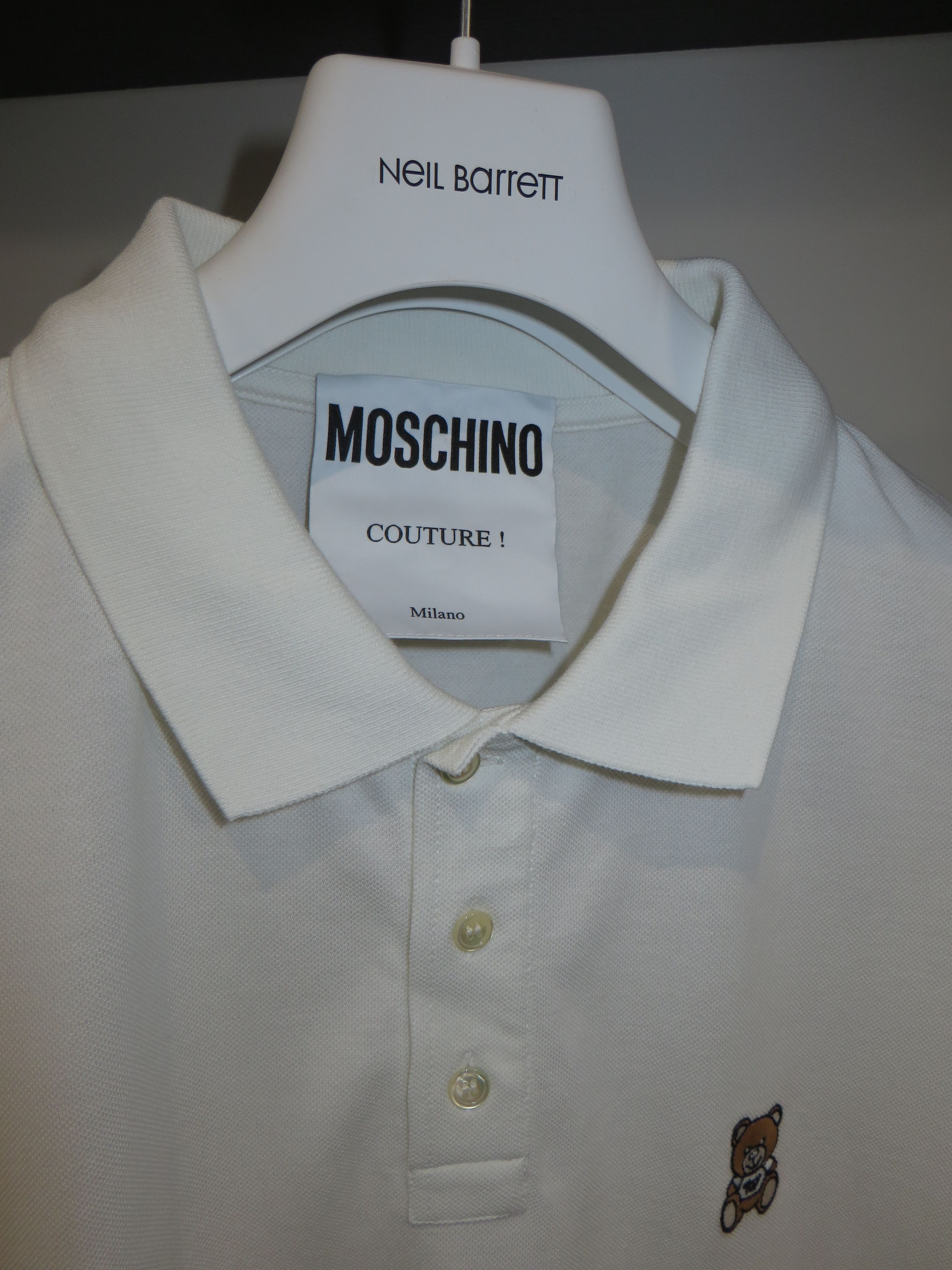 Moschino Teddy bear polo Size US XXL / EU 58 / 5 - 2 Thumbnail