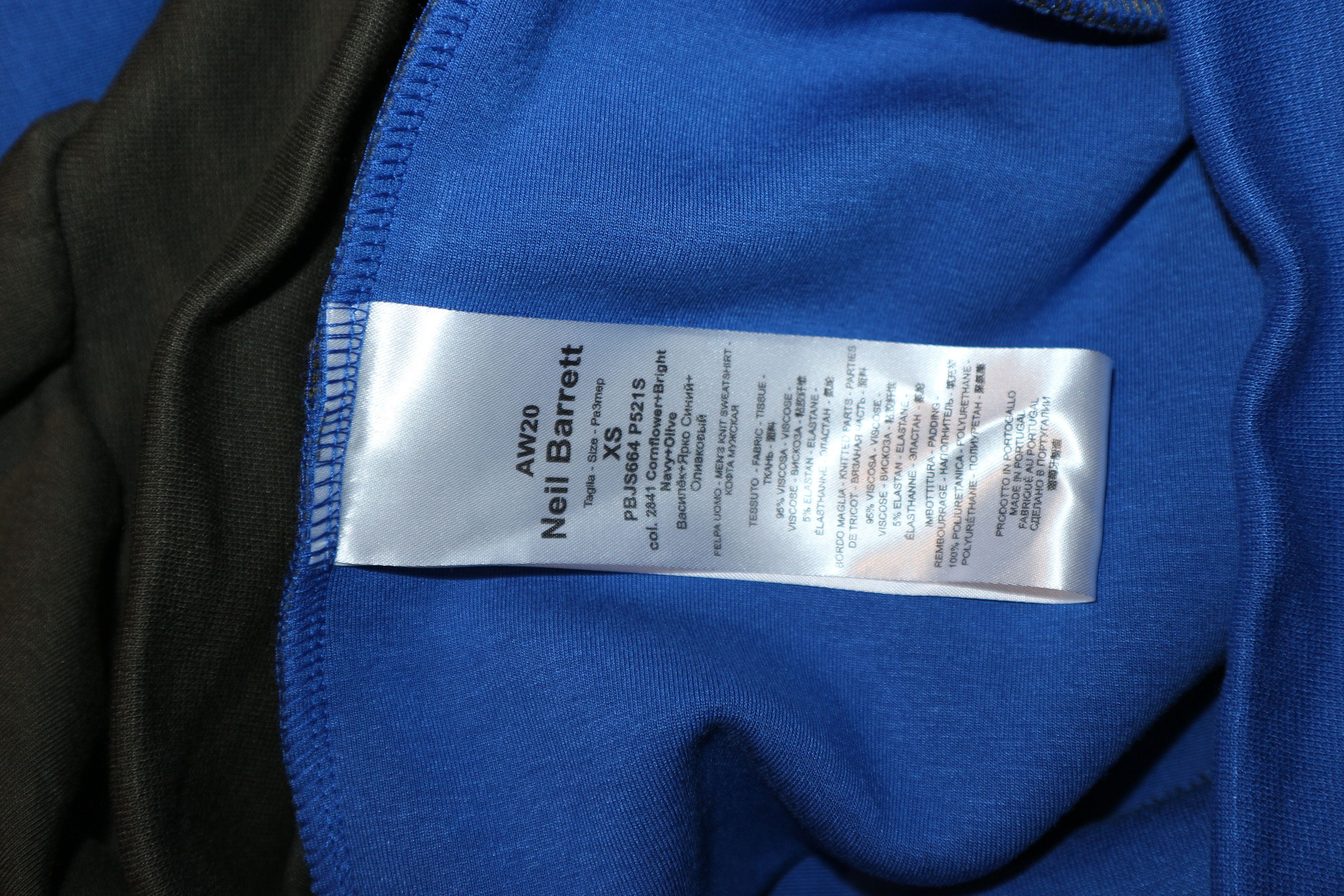 Neil Barrett Modernist neoprene sweatshirt Size US M / EU 48-50 / 2 - 12 Thumbnail