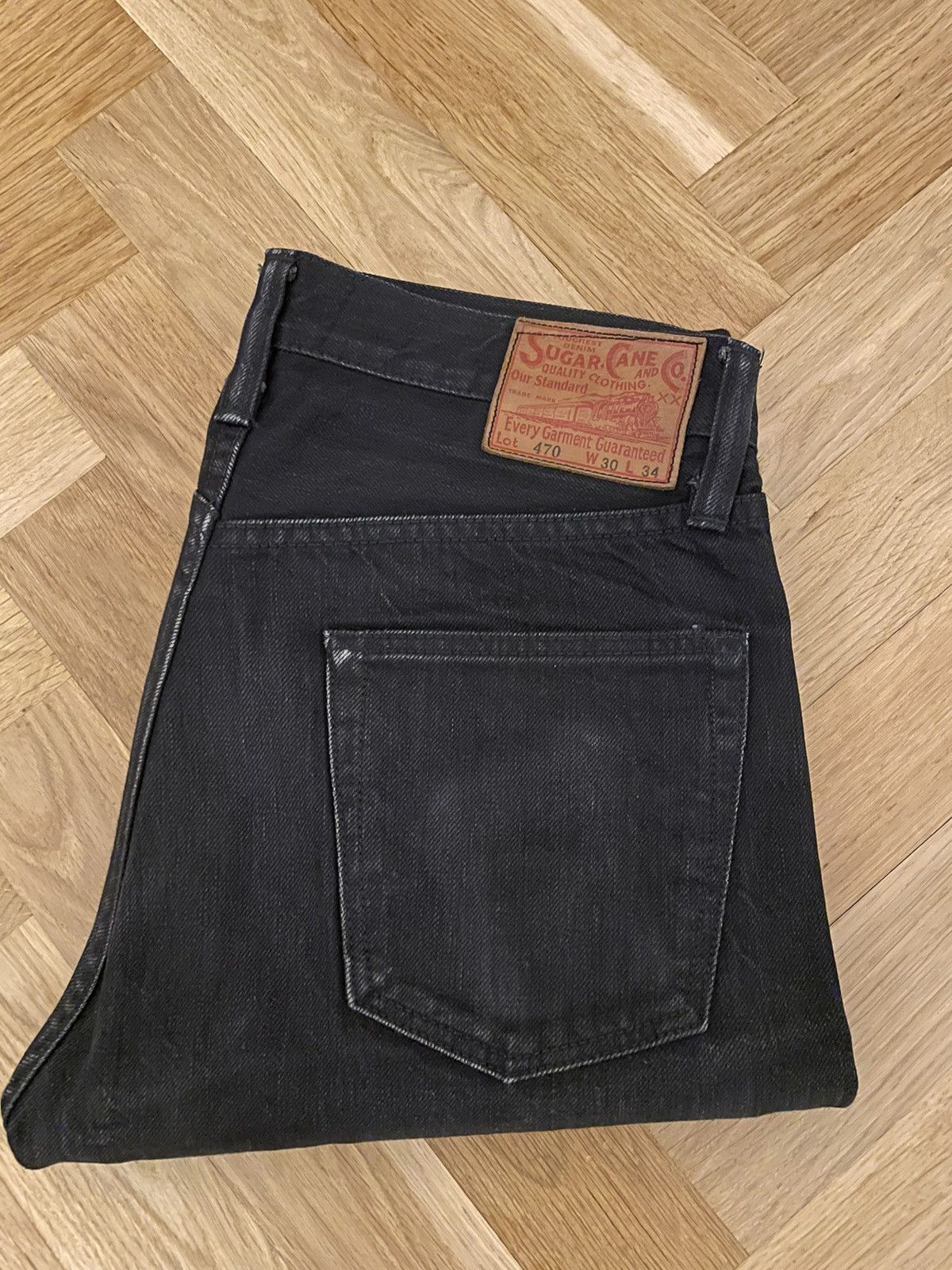 Black Selvedge Lot. 470 Jeans