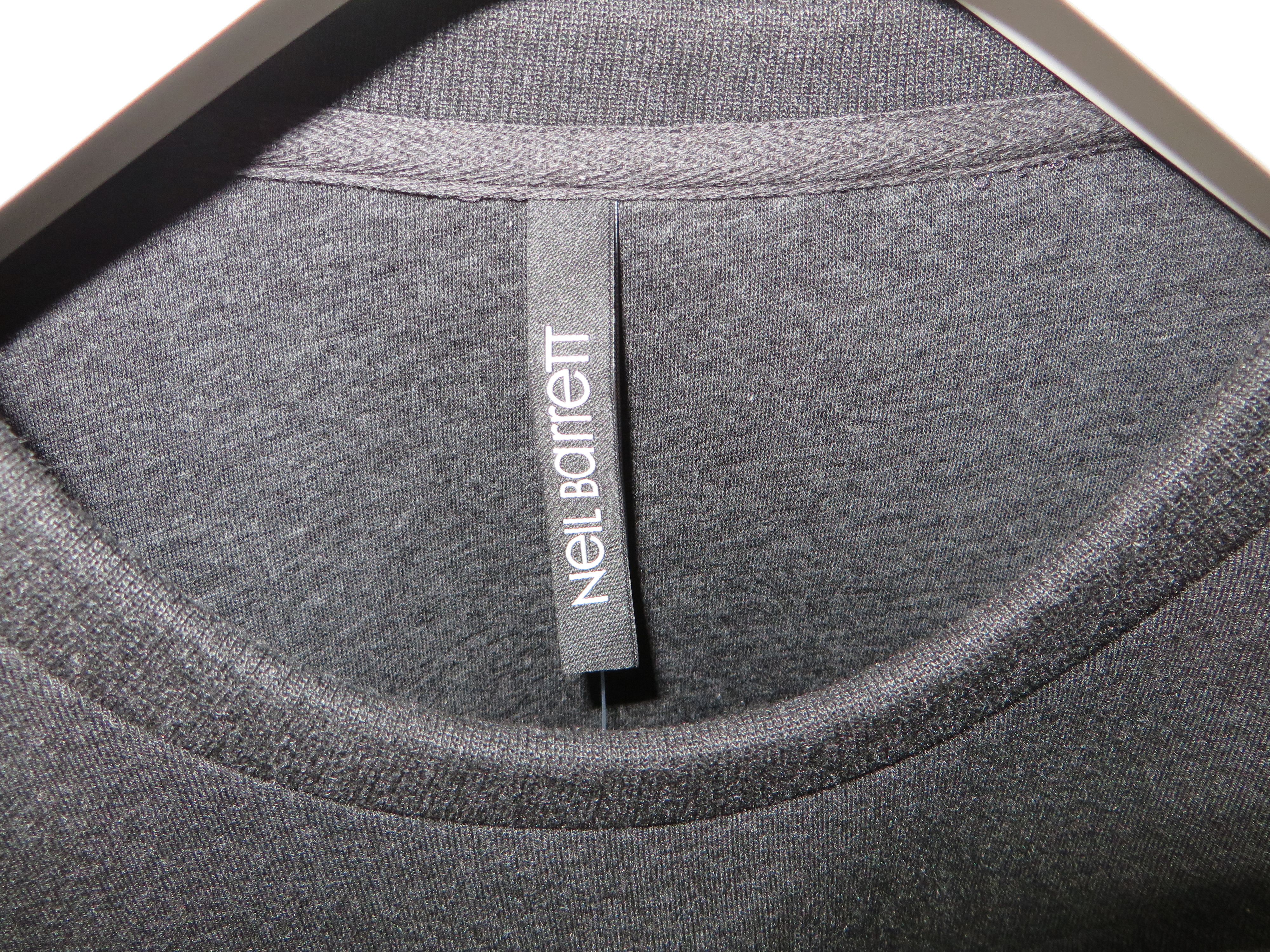 Neil Barrett Retro modernist neoprene sweatshirt Size US L / EU 52-54 / 3 - 7 Thumbnail