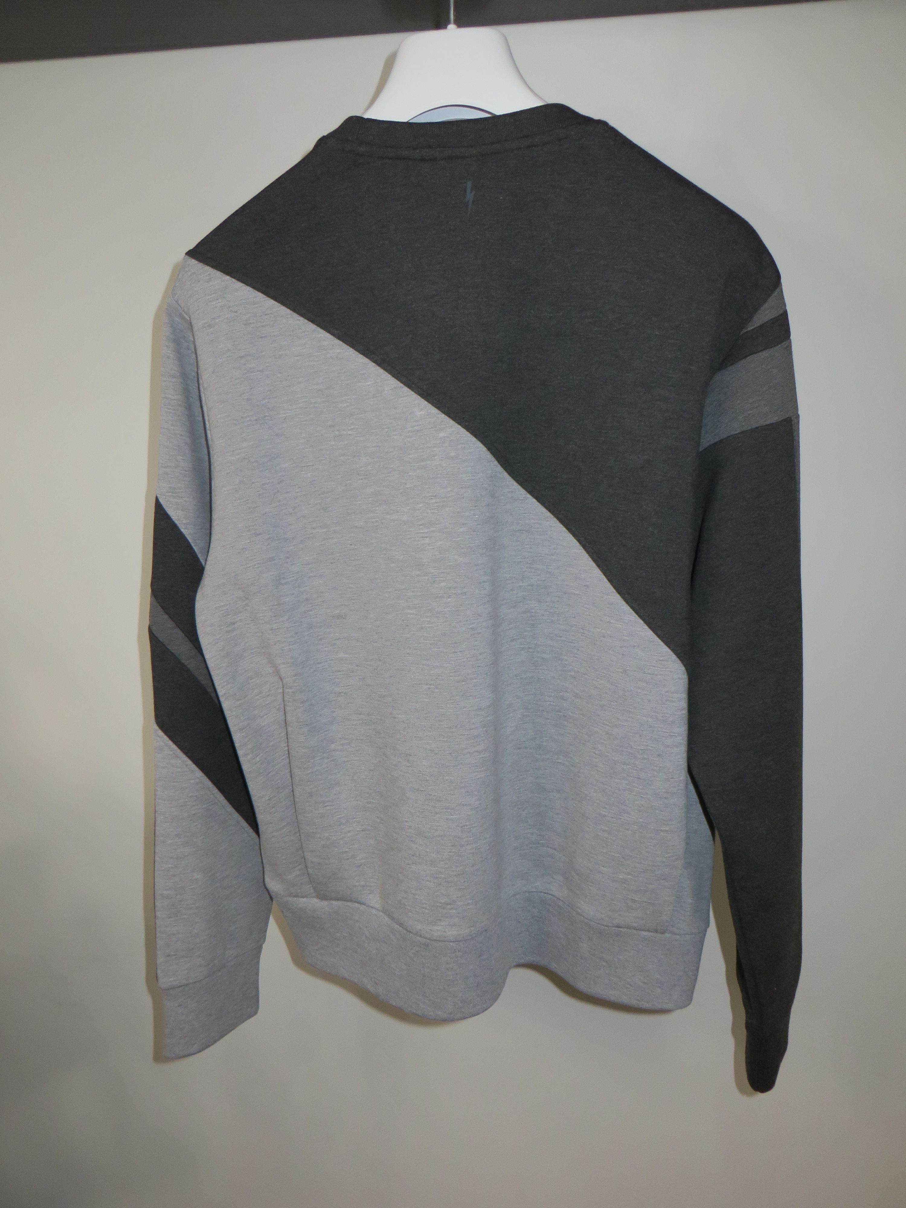 Neil Barrett Retro modernist neoprene sweatshirt Size US L / EU 52-54 / 3 - 11 Thumbnail