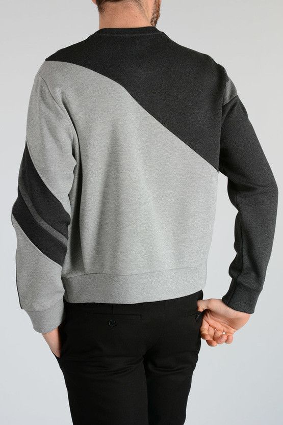 Neil Barrett Retro modernist neoprene sweatshirt Size US L / EU 52-54 / 3 - 13 Thumbnail