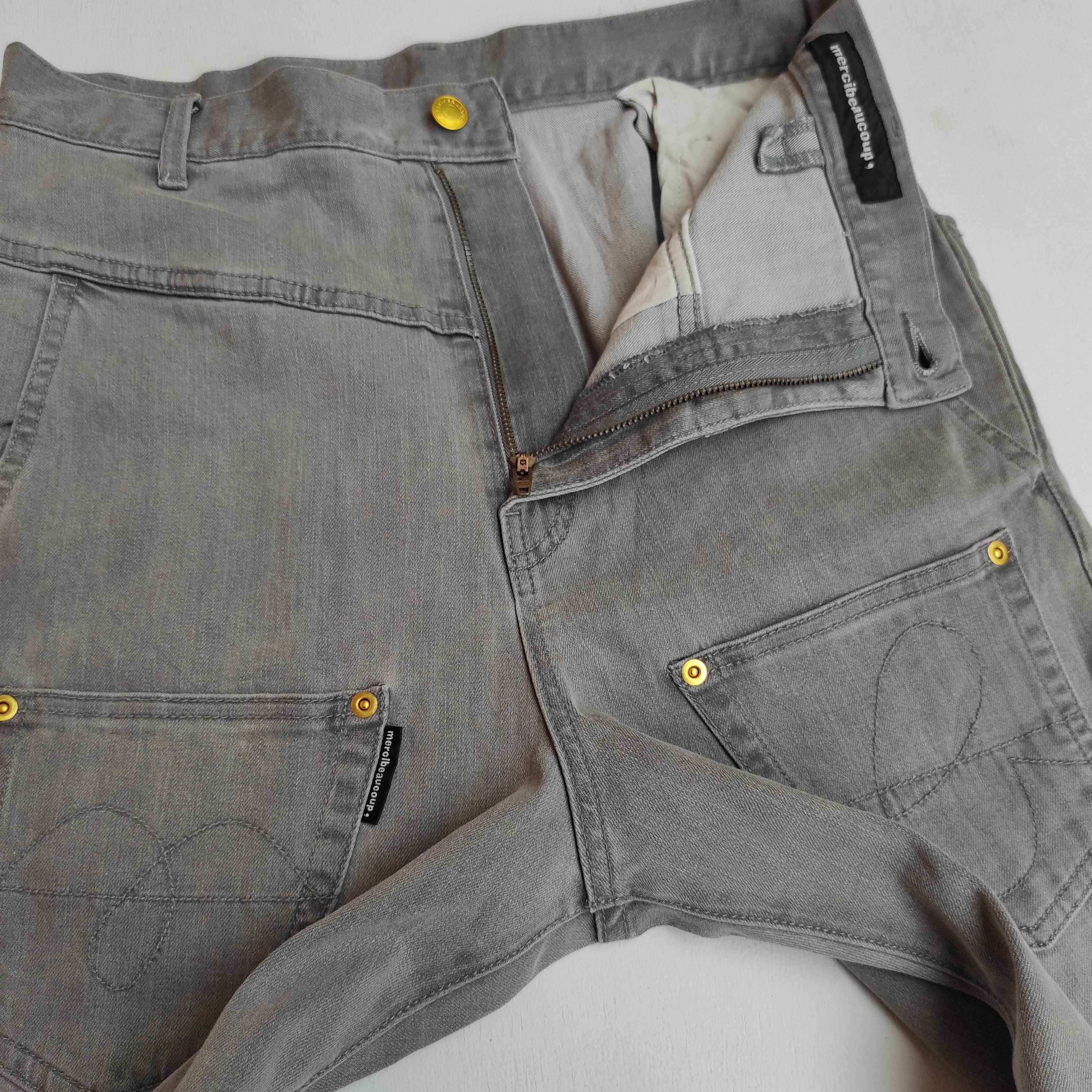 Issey Miyake ISSEY MIYAKE MERCIBEAUCOUP Back Front Pocket Drop Crotch Size US 28 / EU 44 - 8 Thumbnail