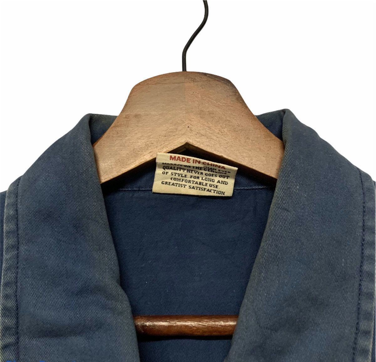 Vintage Vintage 80’s Embroidery Workwear Zip Ups Faded RARE Jacket Size US L / EU 52-54 / 3 - 12 Thumbnail