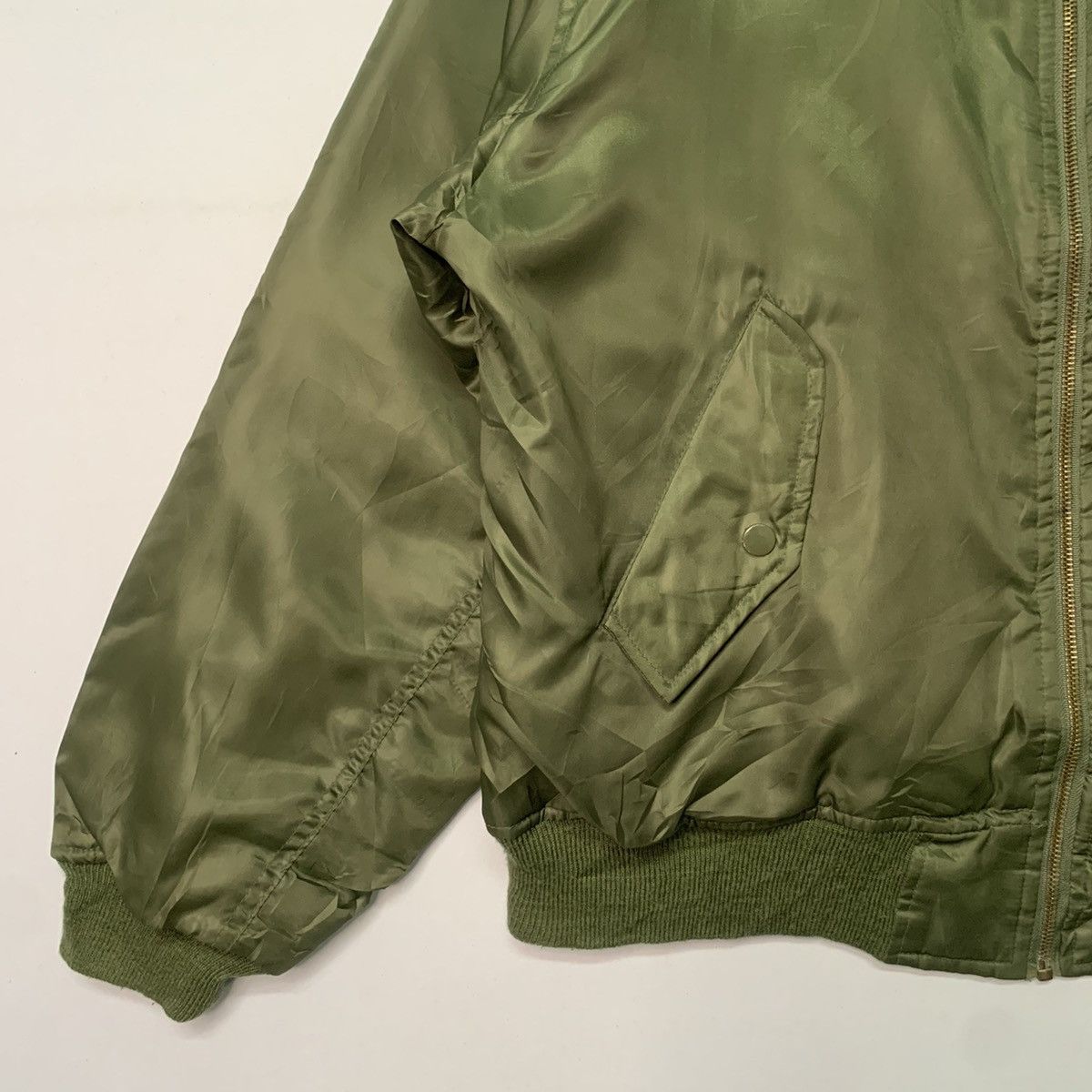 Other STEALS 💥Japanese Vintage Flight Bomber Jacket Zipper Size L Size US L / EU 52-54 / 3 - 2 Thumbnail