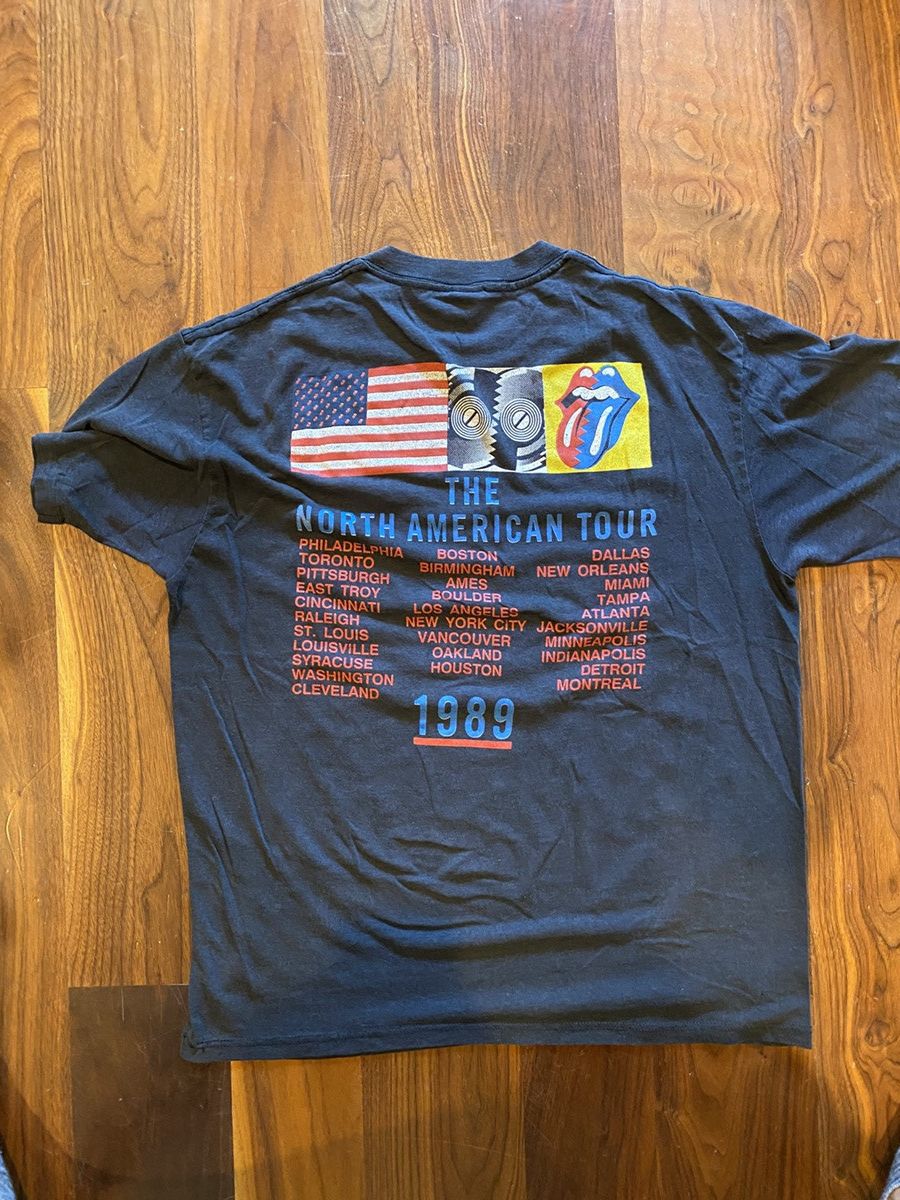 Vintage Vintage Rolling Stones Tee Size US XL / EU 56 / 4 - 2 Thumbnail