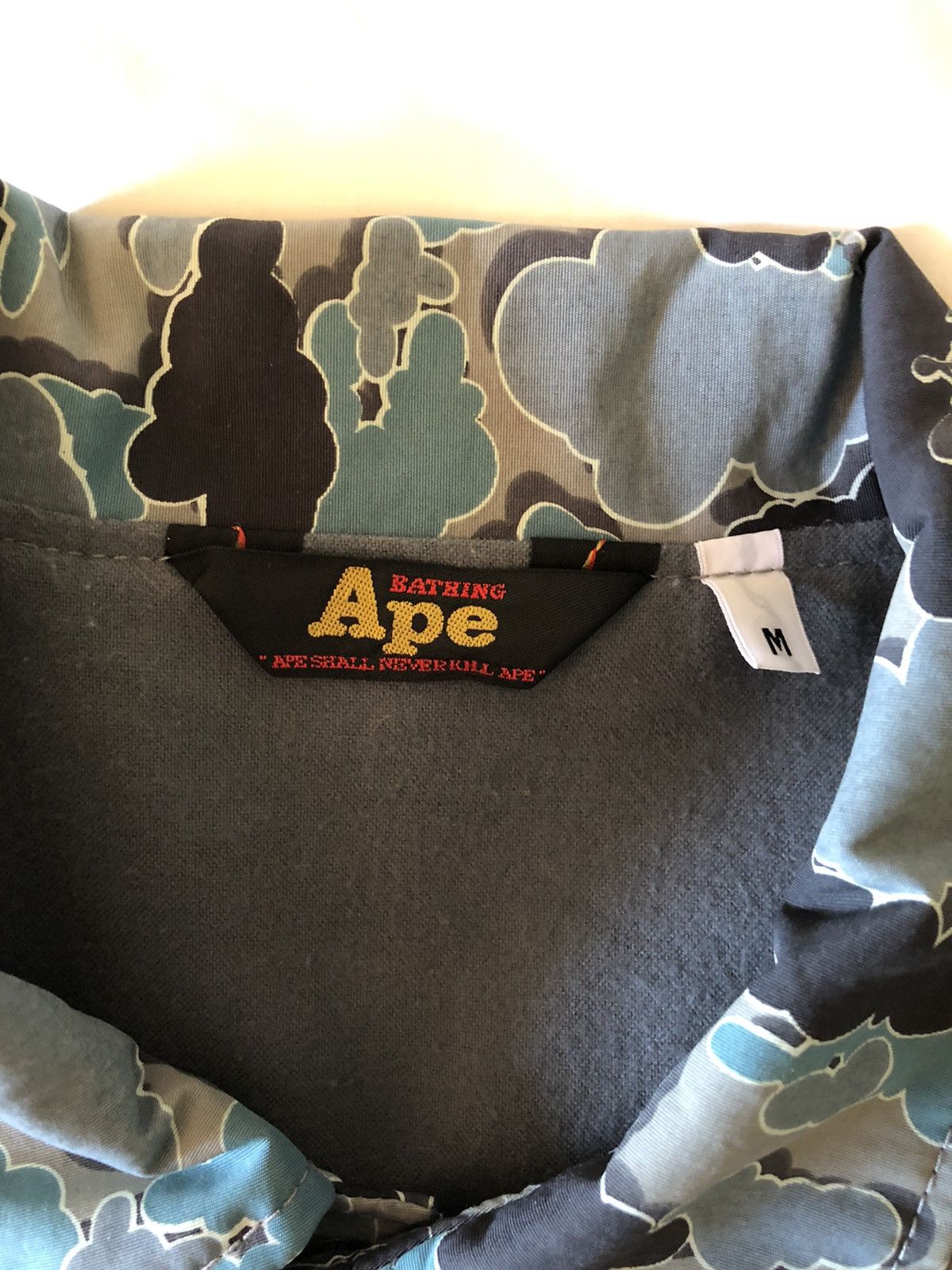 Bape × Kaws Bape kaws coach jacket Size US M / EU 48-50 / 2 - 6 Thumbnail