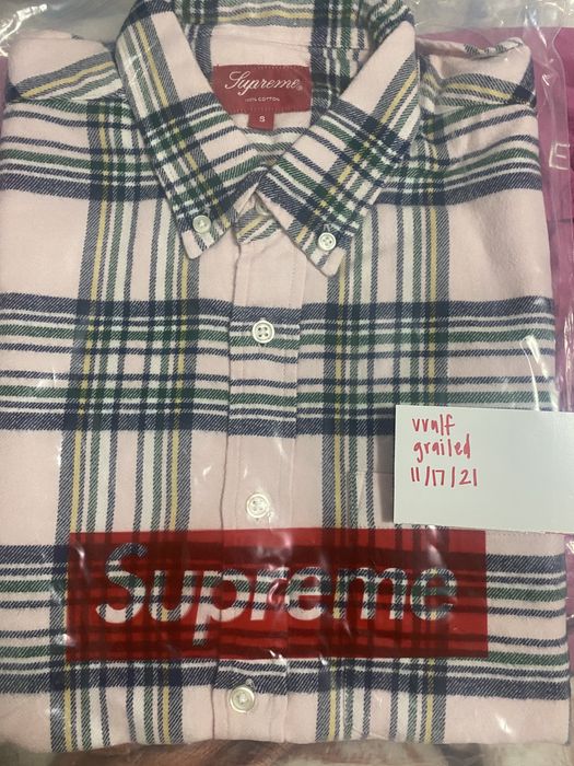 Supreme Supreme Tartan L/S Flannel Shirt | Grailed