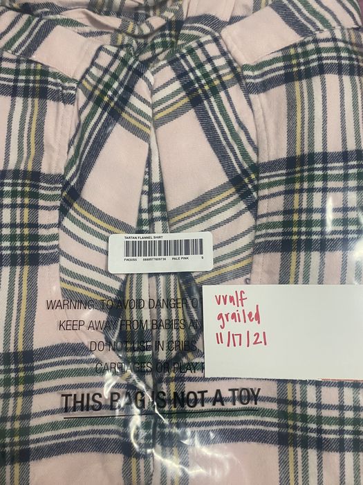 Supreme Supreme Tartan L/S Flannel Shirt | Grailed