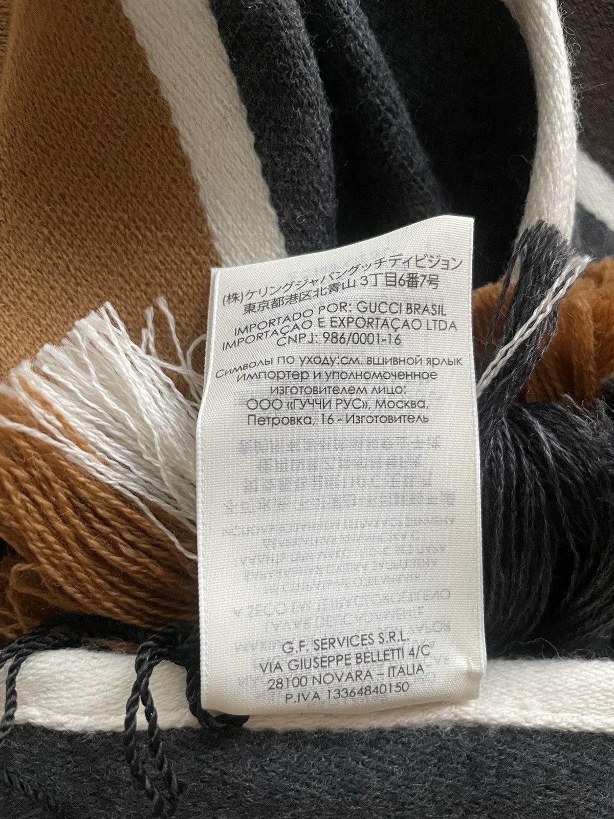 Gucci Brand NEW Limited Edition Super Runway GG Logo Wool Scarf Size ONE SIZE - 22 Thumbnail