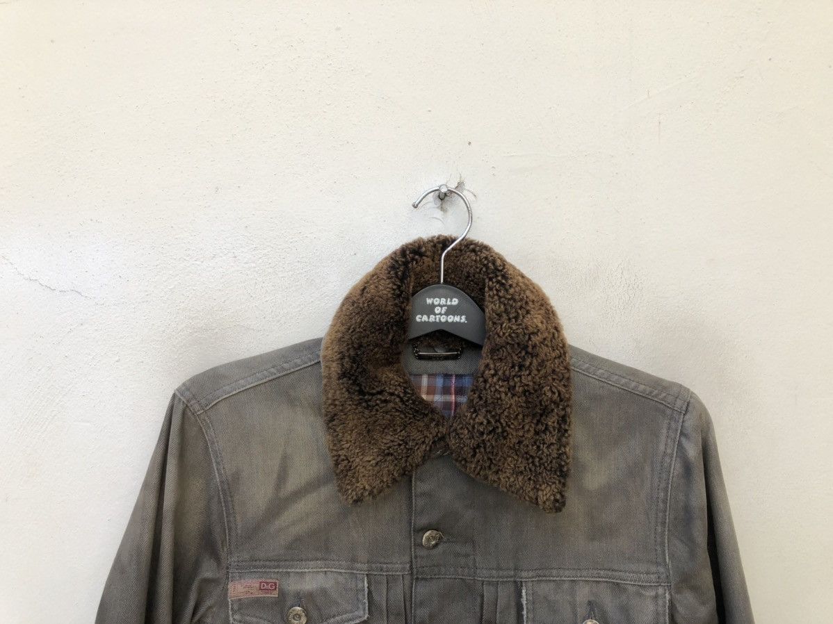 Dolce & Gabbana Dolce & Gabbana Lined Denim Trucker Jacket Size US XS / EU 42 / 0 - 2 Thumbnail