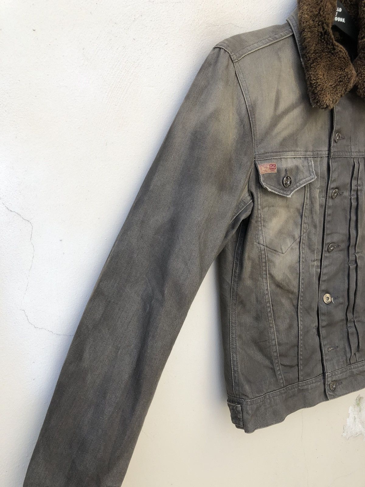 Dolce & Gabbana Dolce & Gabbana Lined Denim Trucker Jacket Size US XS / EU 42 / 0 - 5 Thumbnail