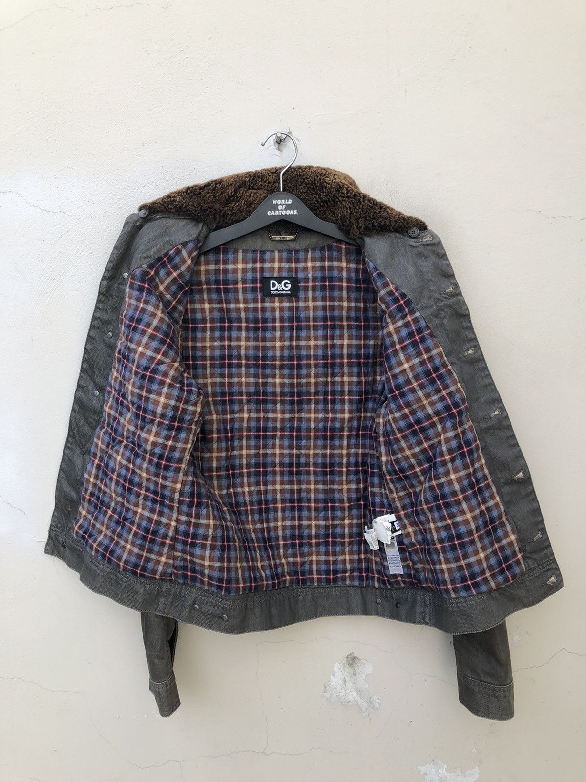Dolce & Gabbana Dolce & Gabbana Lined Denim Trucker Jacket Size US XS / EU 42 / 0 - 8 Thumbnail