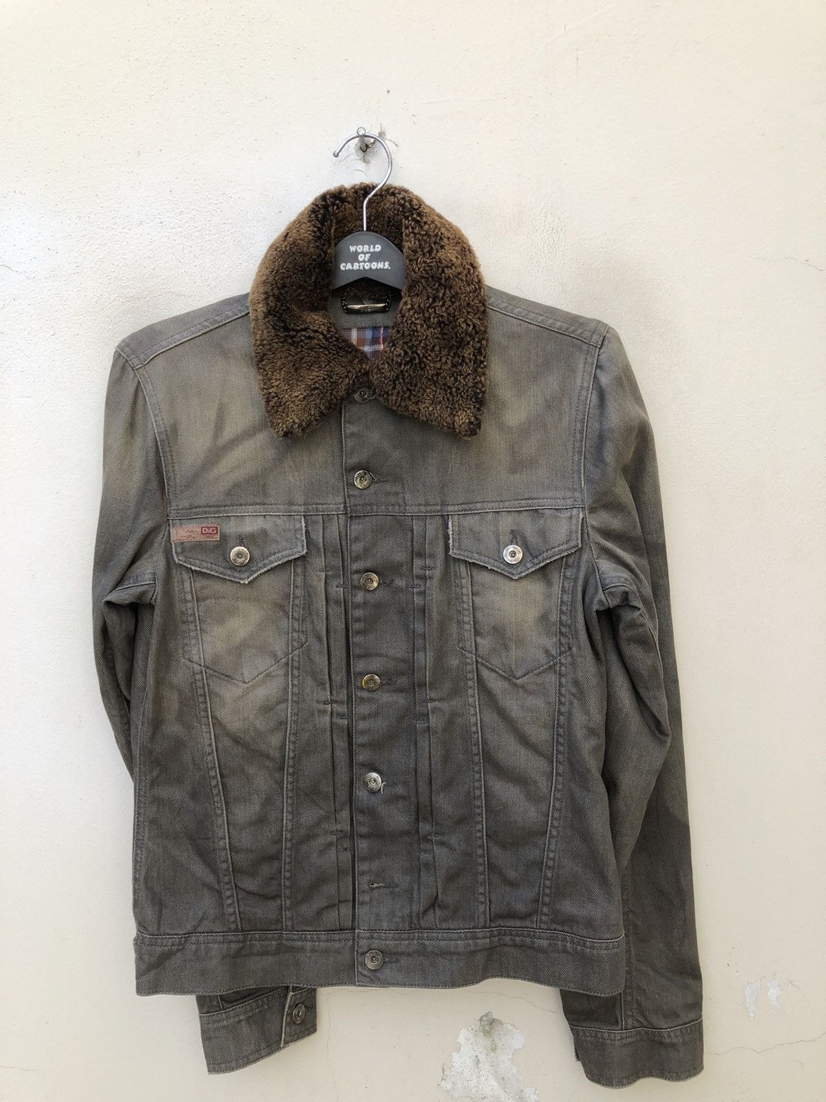 Dolce & Gabbana Dolce & Gabbana Lined Denim Trucker Jacket Size US XS / EU 42 / 0 - 3 Thumbnail