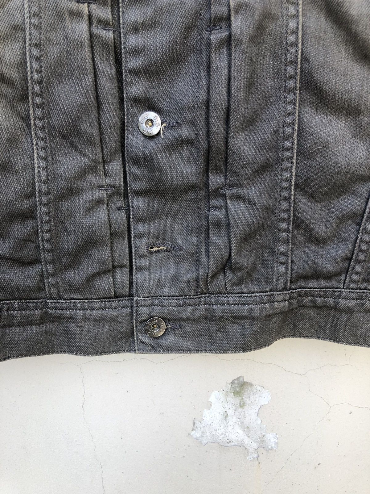Dolce & Gabbana Dolce & Gabbana Lined Denim Trucker Jacket Size US XS / EU 42 / 0 - 6 Thumbnail