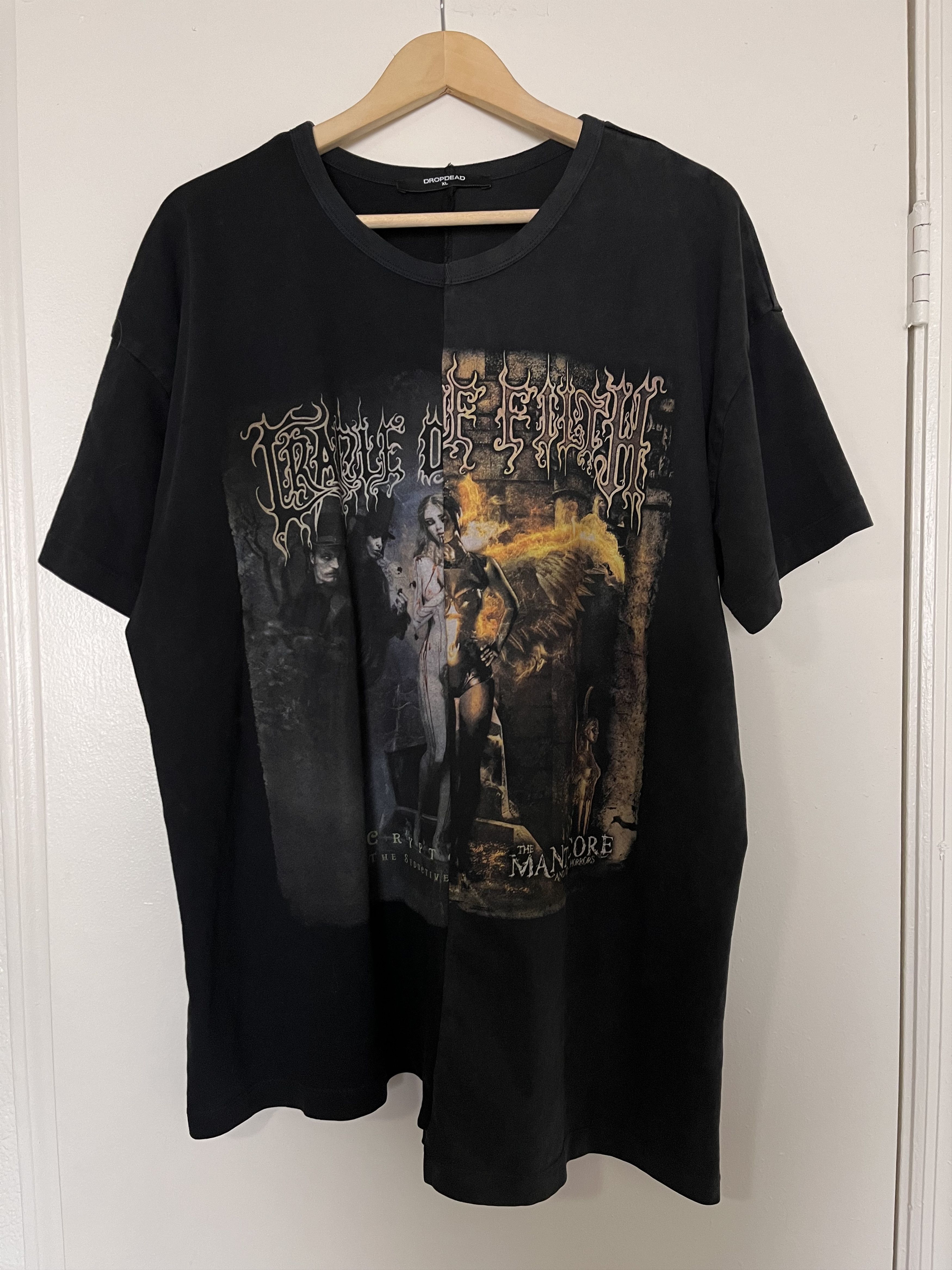 激レア DROP DEAD × Cradle Of Filth Tシャツ XL - Tシャツ