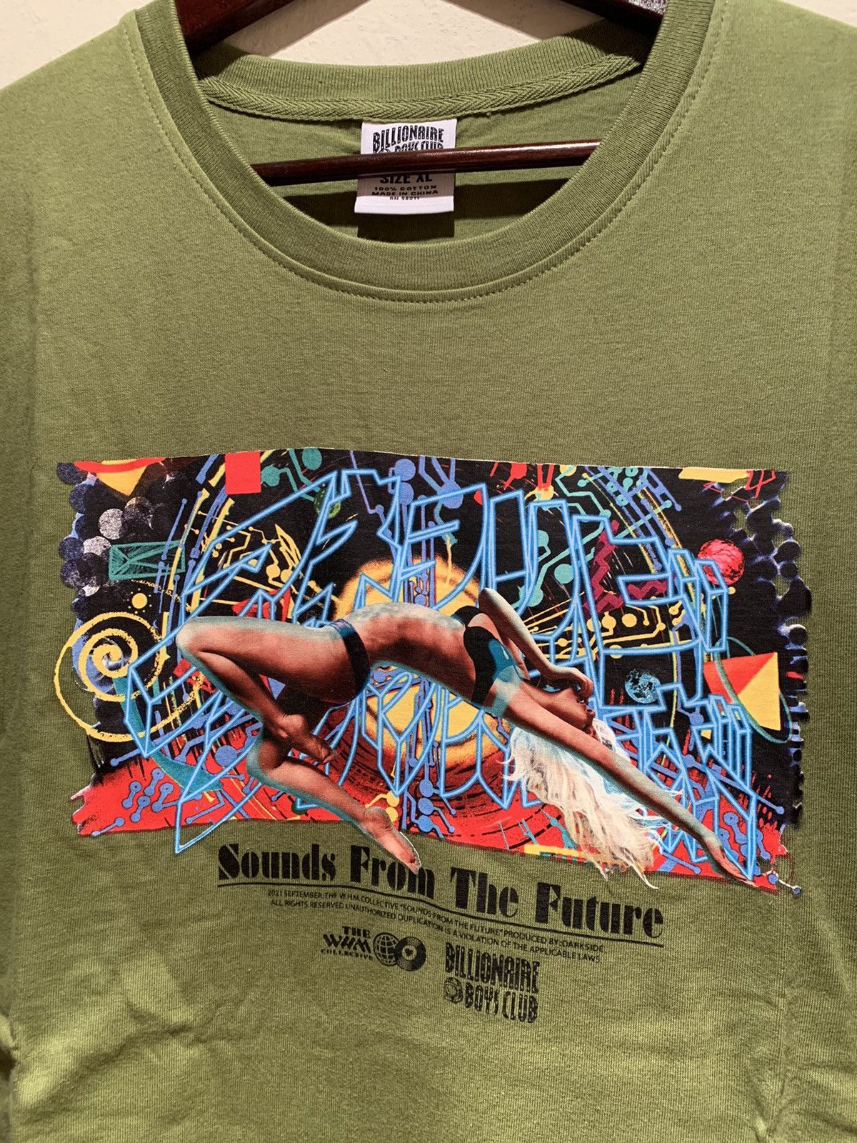 Billionaire Boys Club × Icecream × Pharrell *RARE* Billionaire Boys Club Sounds From The Future Shirt XL Size US XL / EU 56 / 4 - 3 Thumbnail