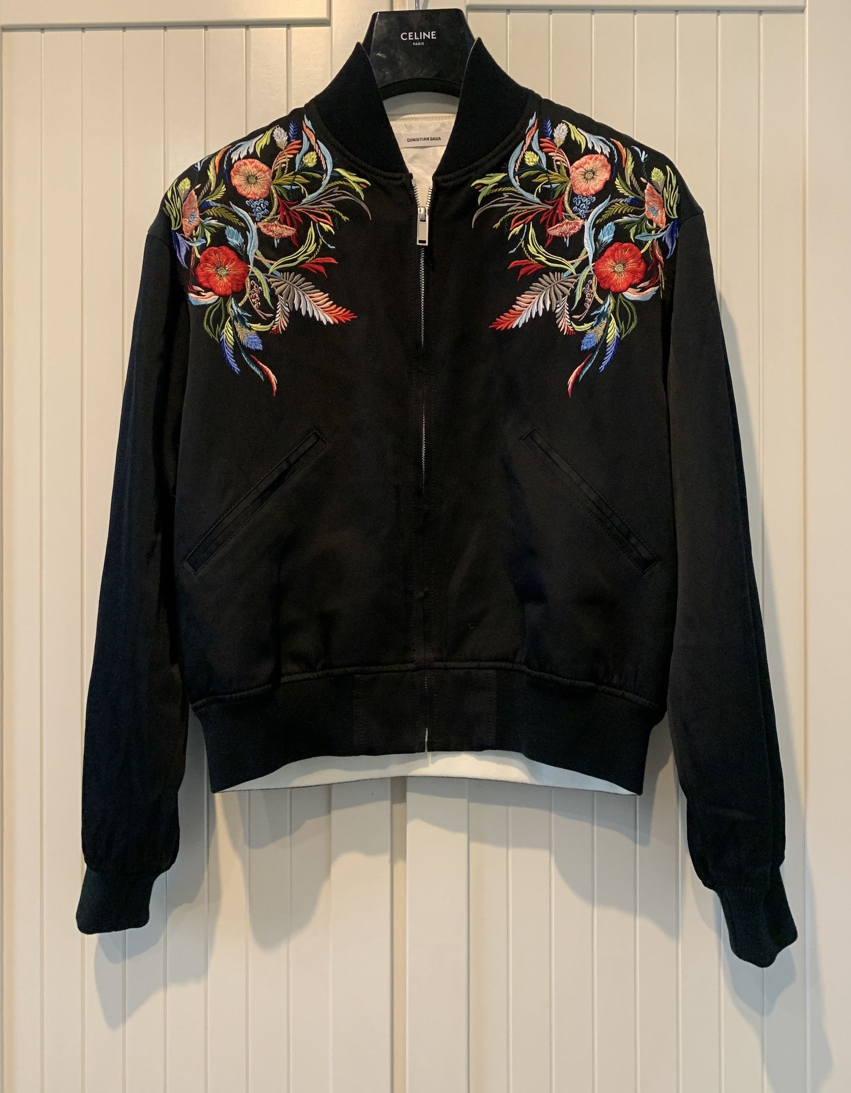 Christian Dada FINAL DROP / SS'17 Souvenir Jacket Floral 3d Embroidery ...